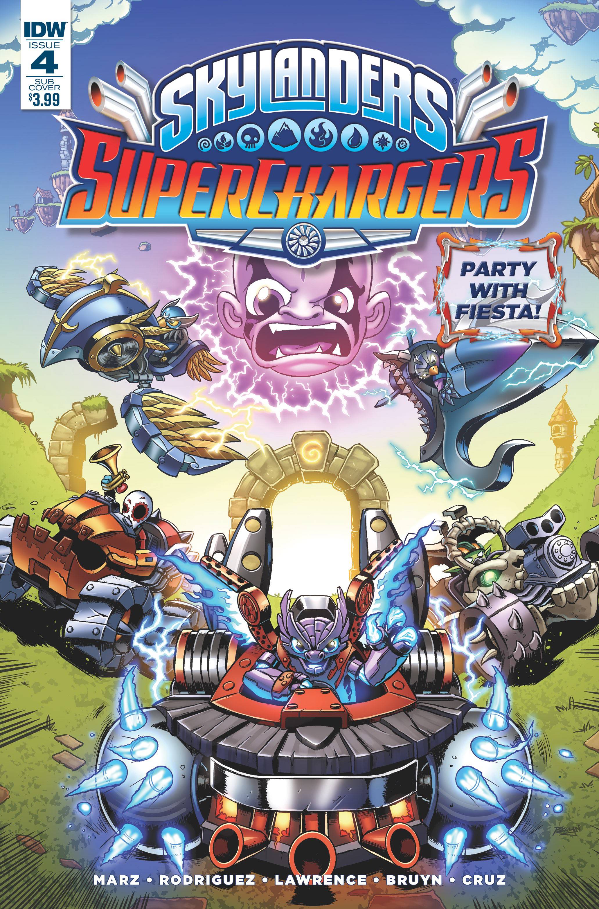 Read online Skylanders Superchargers comic -  Issue #4 - 2