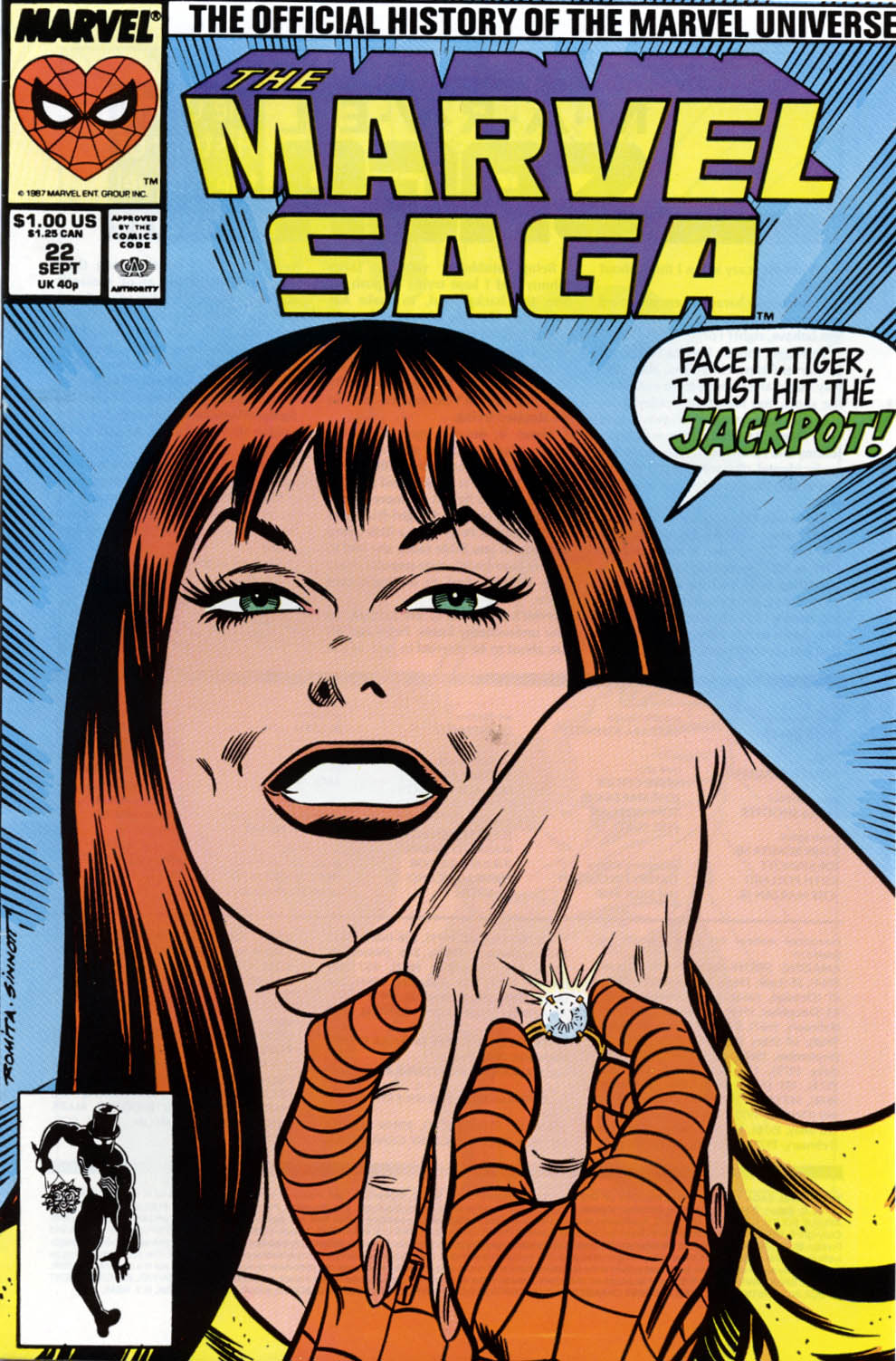 Read online Marvel Saga: The Official History of the Marvel Universe comic -  Issue #22 - 1