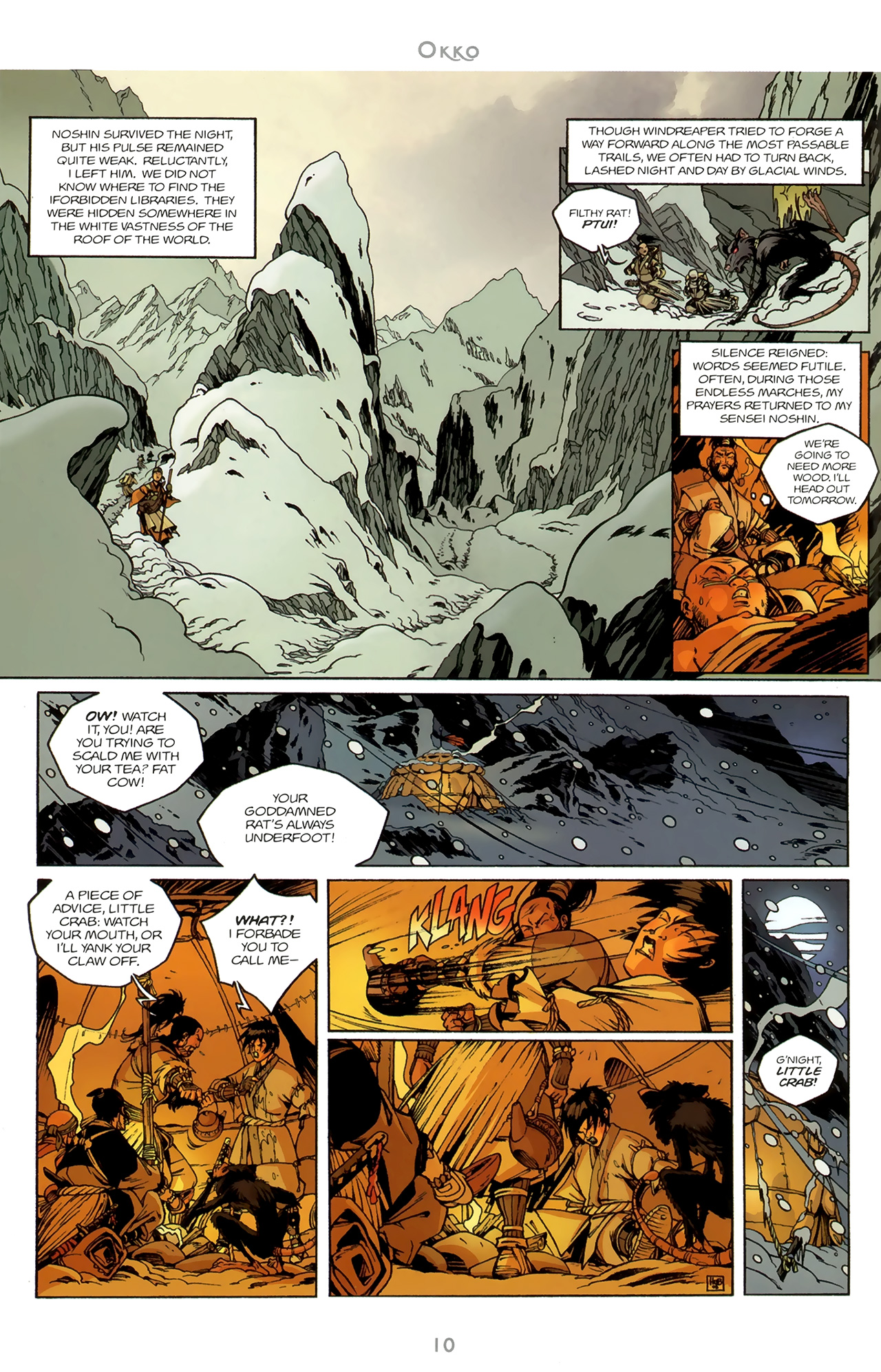 Read online Okko: The Cycle of Earth comic -  Issue #3 - 10