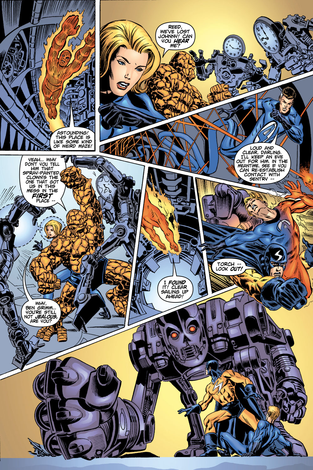 Read online Sentry/Fantastic Four comic -  Issue # Full - 16