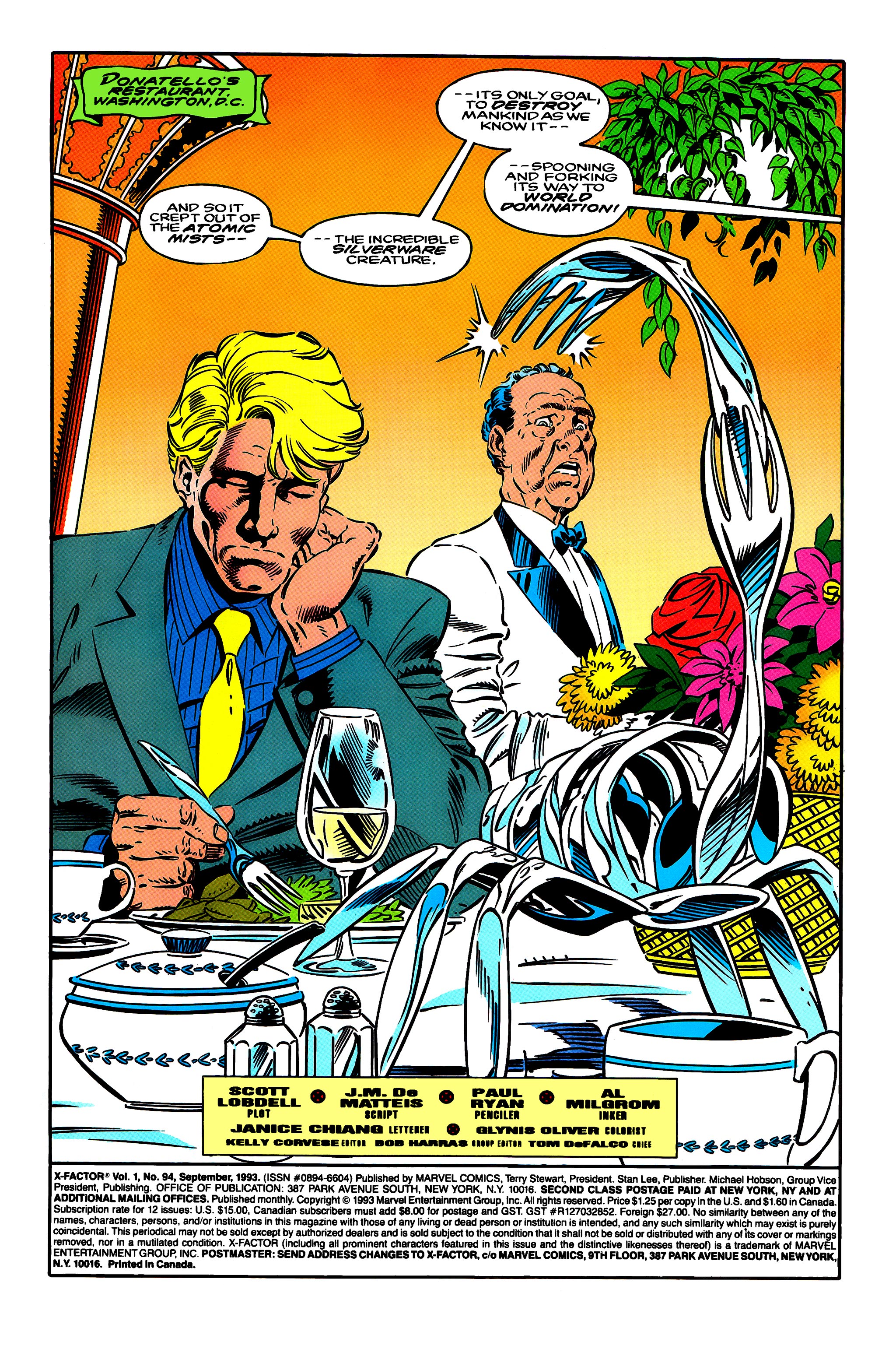 Read online X-Factor (1986) comic -  Issue #94 - 2
