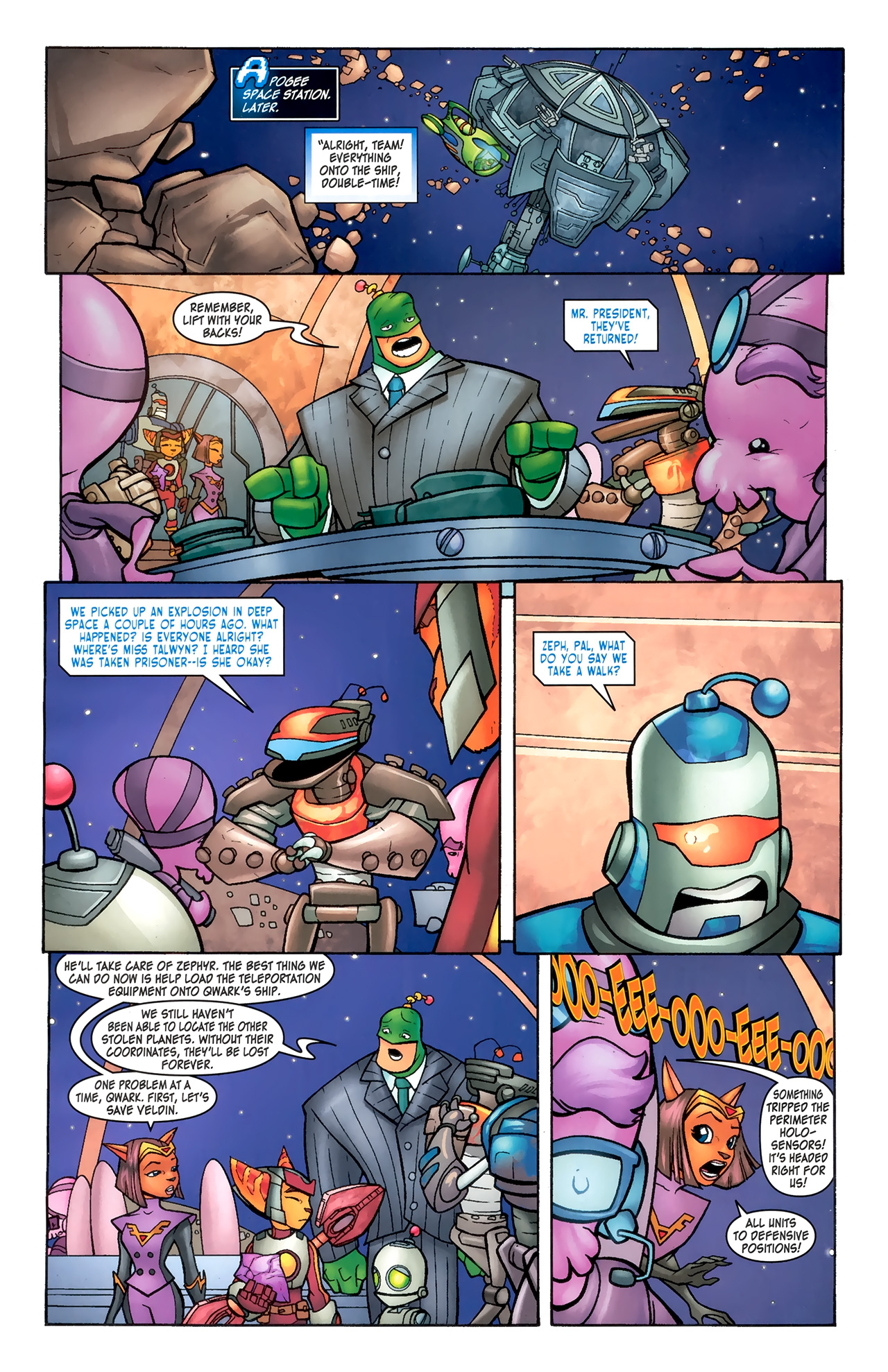Read online Ratchet & Clank comic -  Issue #6 - 5
