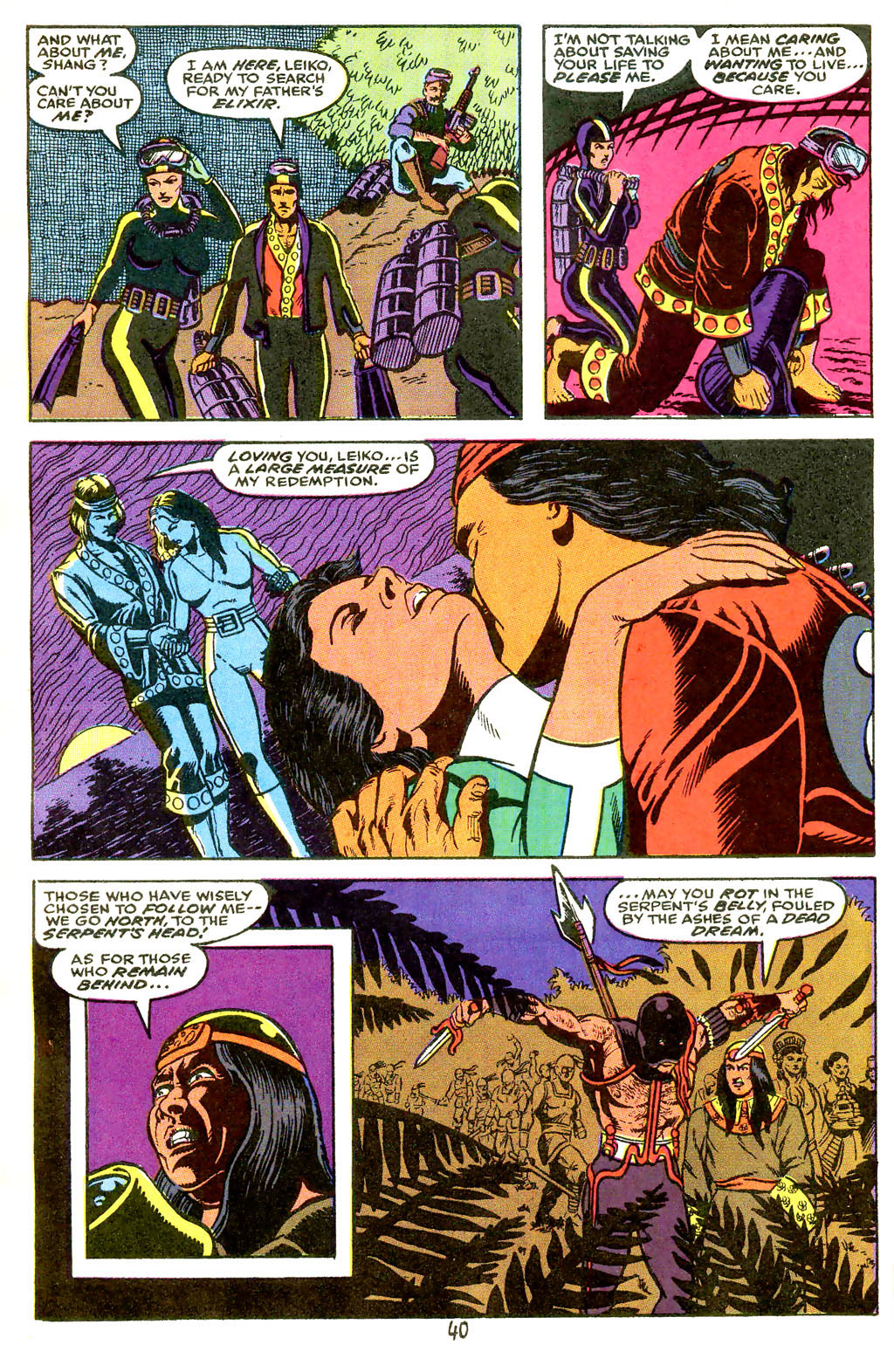 Read online Master of Kung Fu: Bleeding Black comic -  Issue # Full - 42