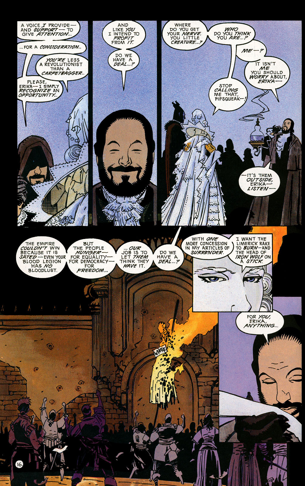 Read online Ironwolf -- Fires of the Revolution comic -  Issue # TPB - 20