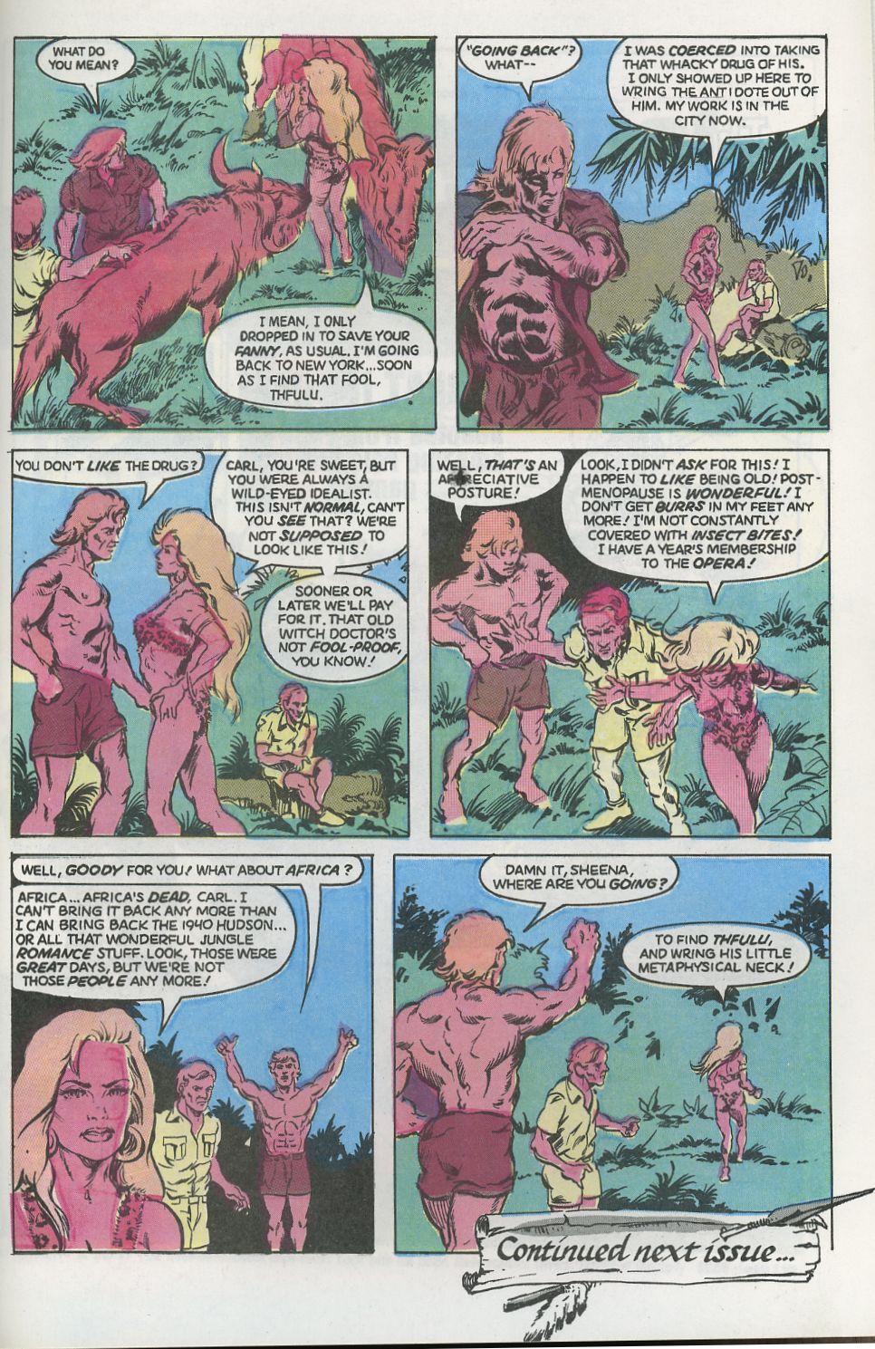 Read online Jungle Comics (1988) comic -  Issue #1 - 31