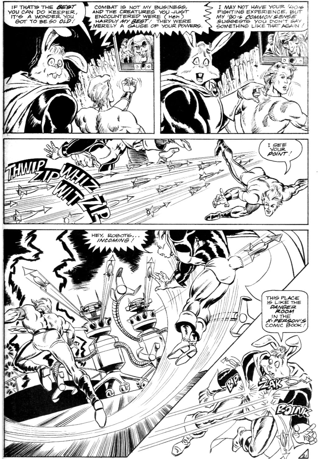 Read online Thunderbunny comic -  Issue #4 - 22