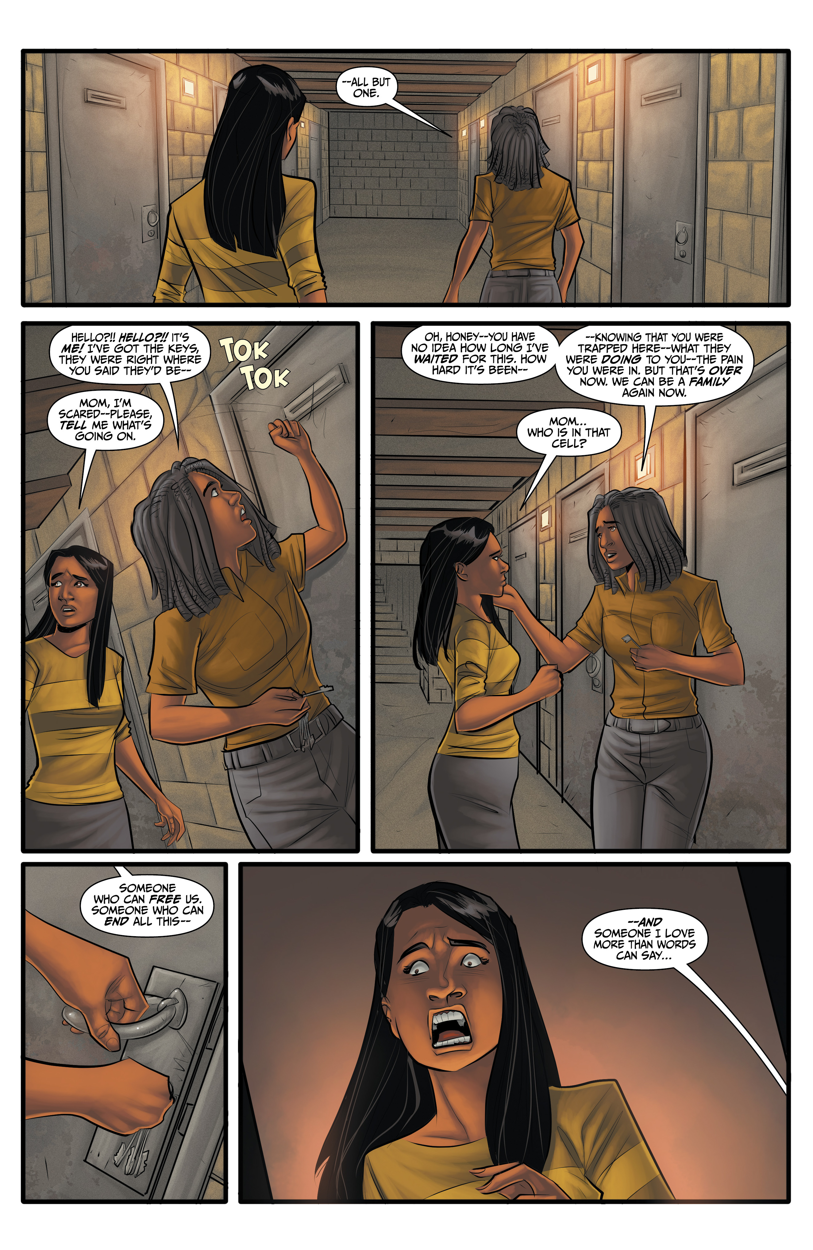 Read online Morning Glories comic -  Issue #50 - 15