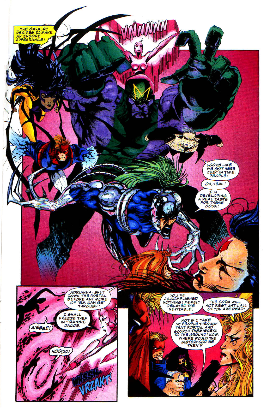 Read online WildC.A.T.s Trilogy comic -  Issue #3 - 21
