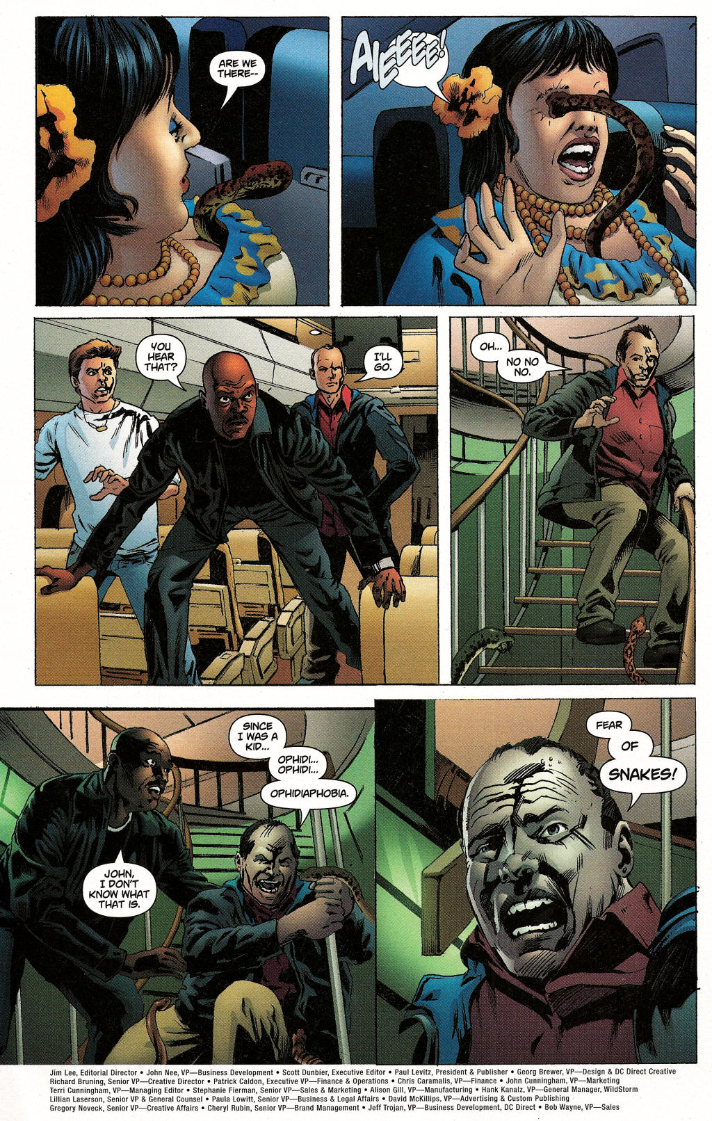 Read online Snakes on a Plane comic -  Issue #2 - 5