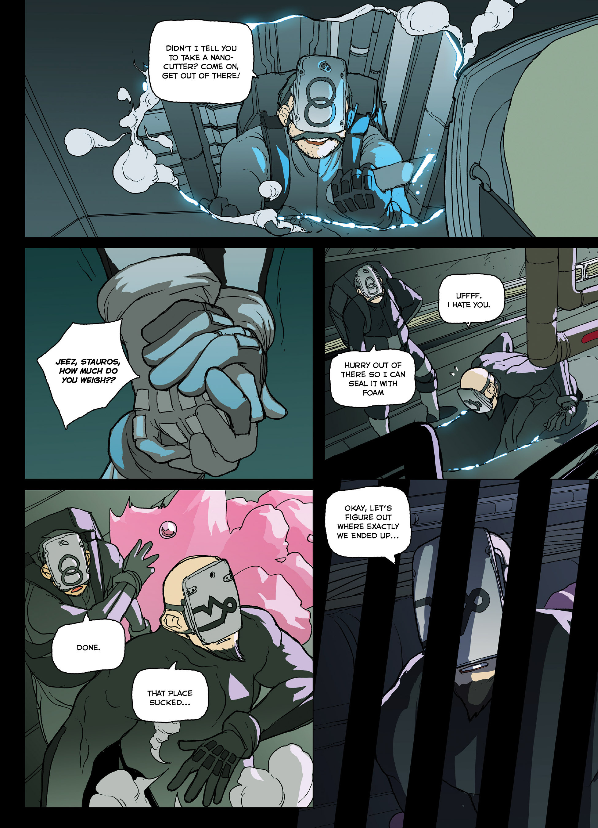 Read online Golem comic -  Issue #5 - 12