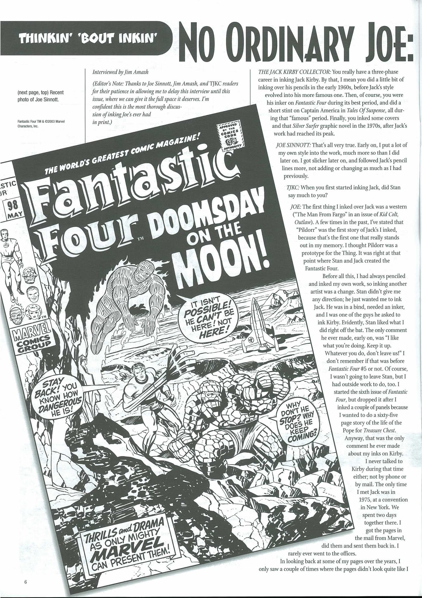 Read online The Jack Kirby Collector comic -  Issue #38 - 8