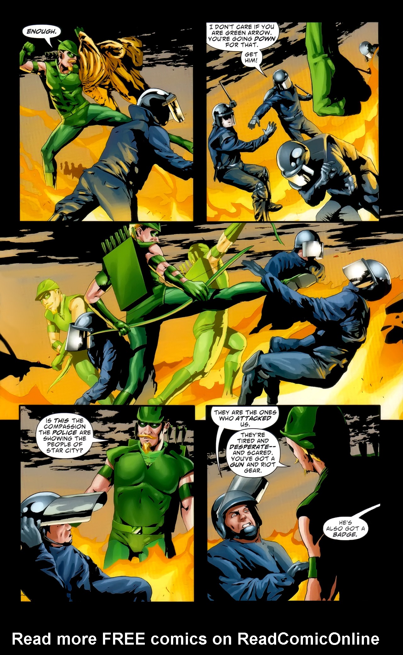 Read online Green Arrow/Black Canary comic -  Issue #31 - 13