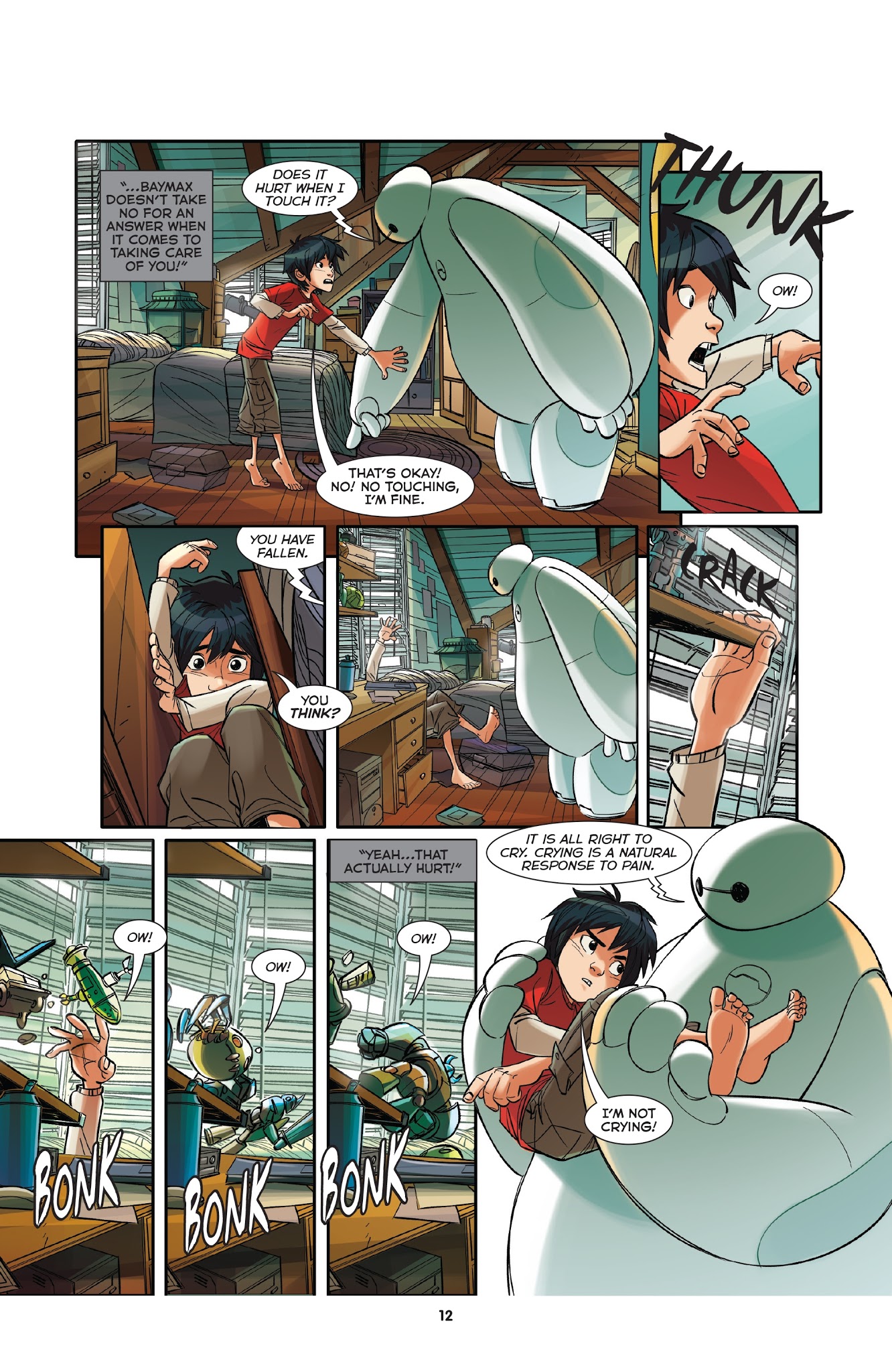Read online Disney Big Hero 6: Heroes of San Fransokyo comic -  Issue # Full - 12