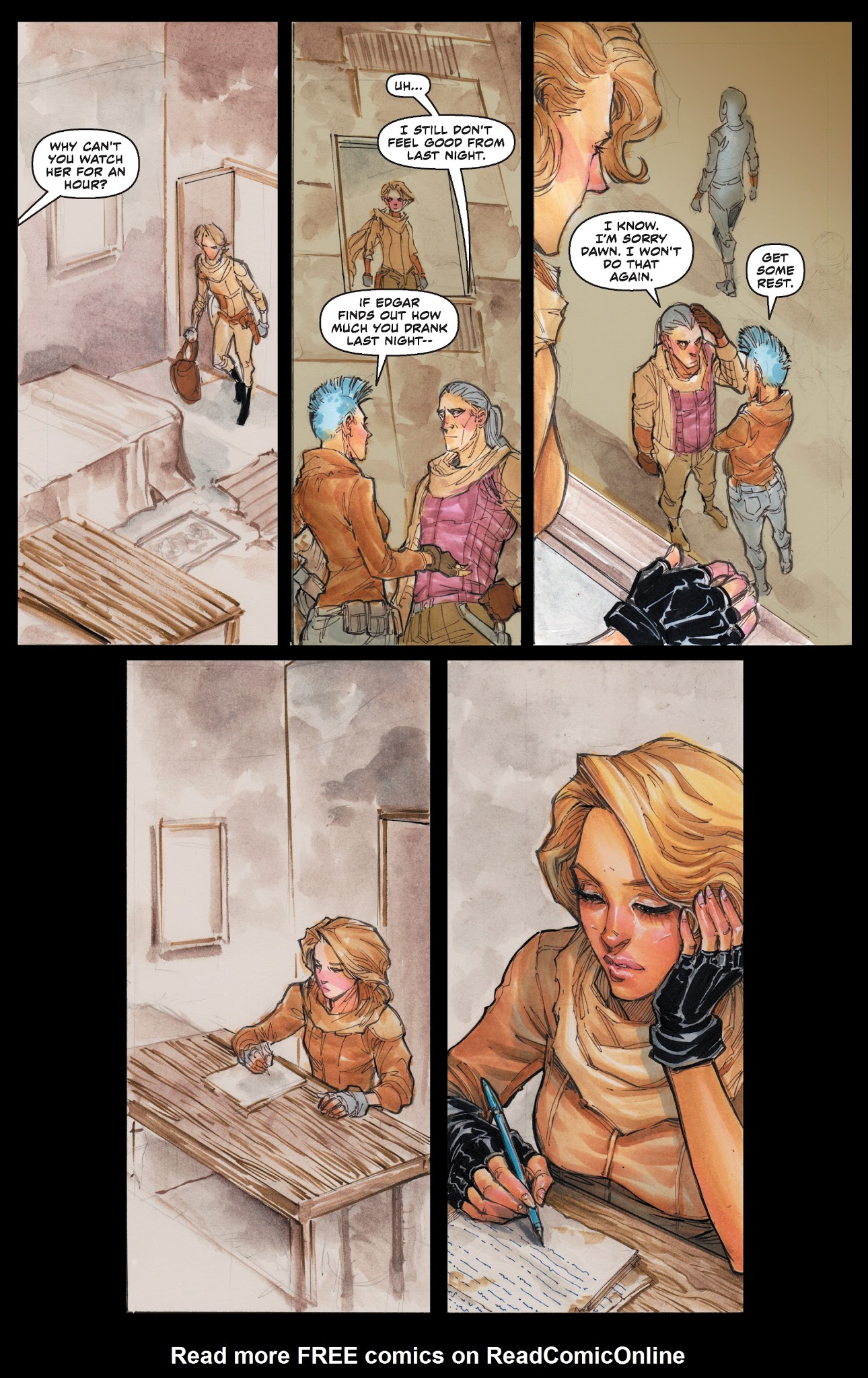 Read online Lola XOXO comic -  Issue #4 - 16