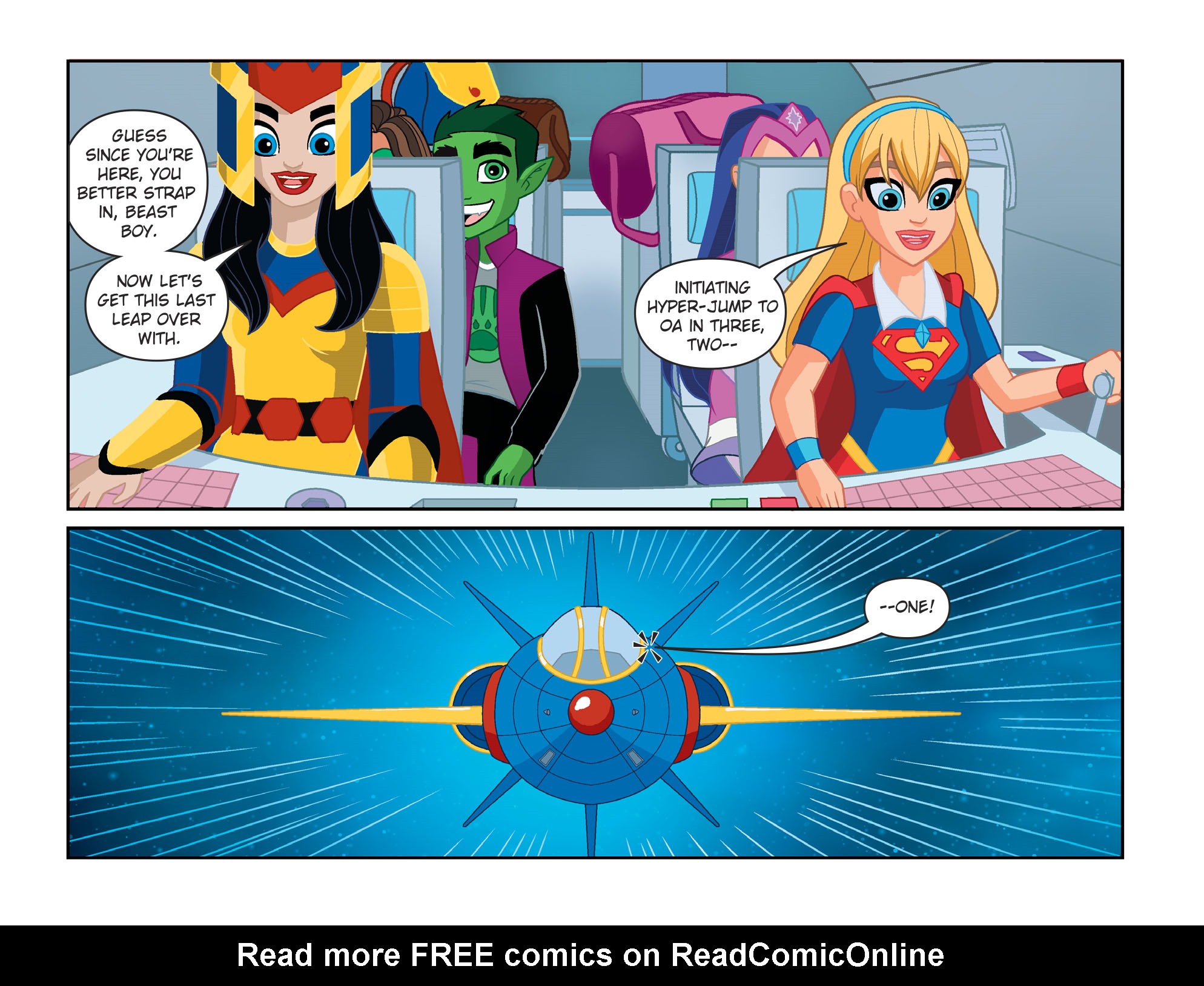 Read online DC Super Hero Girls: Spaced Out comic -  Issue #4 - 6