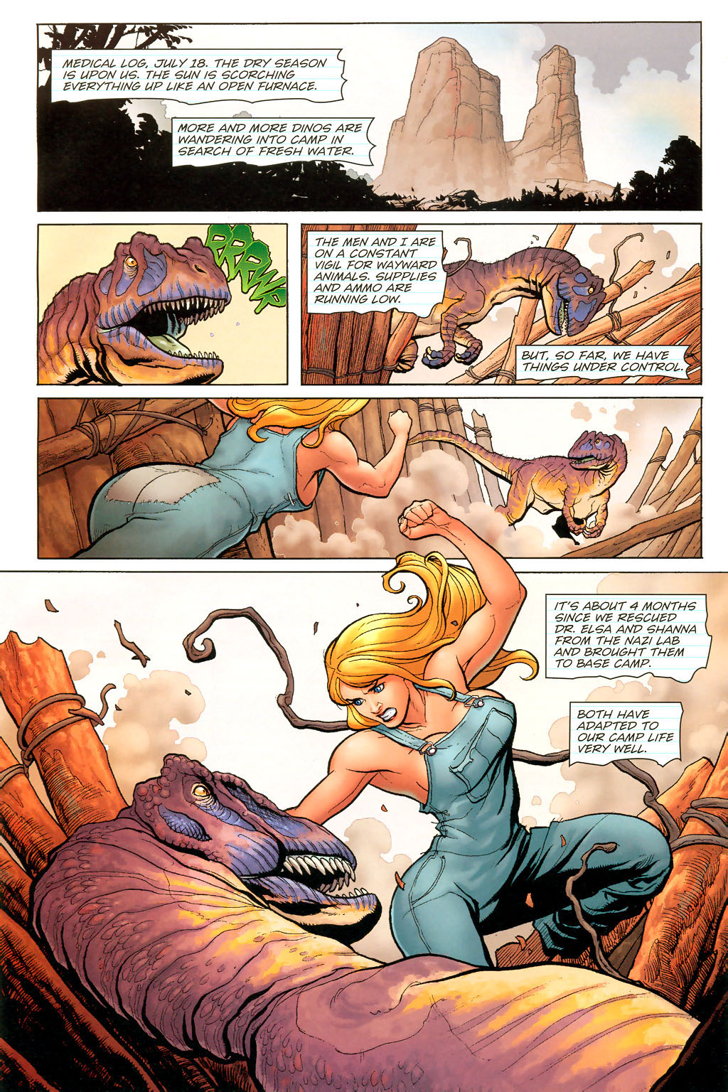 Read online Shanna, the She-Devil (2005) comic -  Issue #2 - 2
