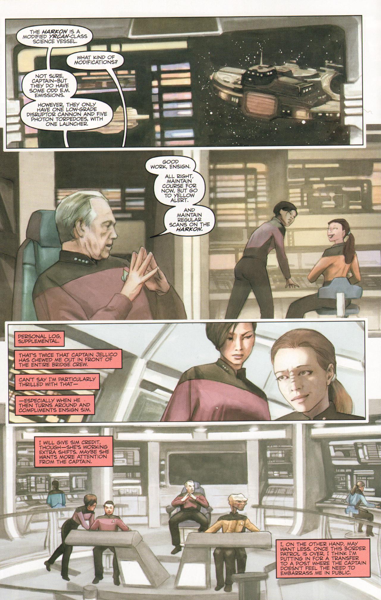 Read online Star Trek: Captain's Log comic -  Issue # Issue Jellico - 14