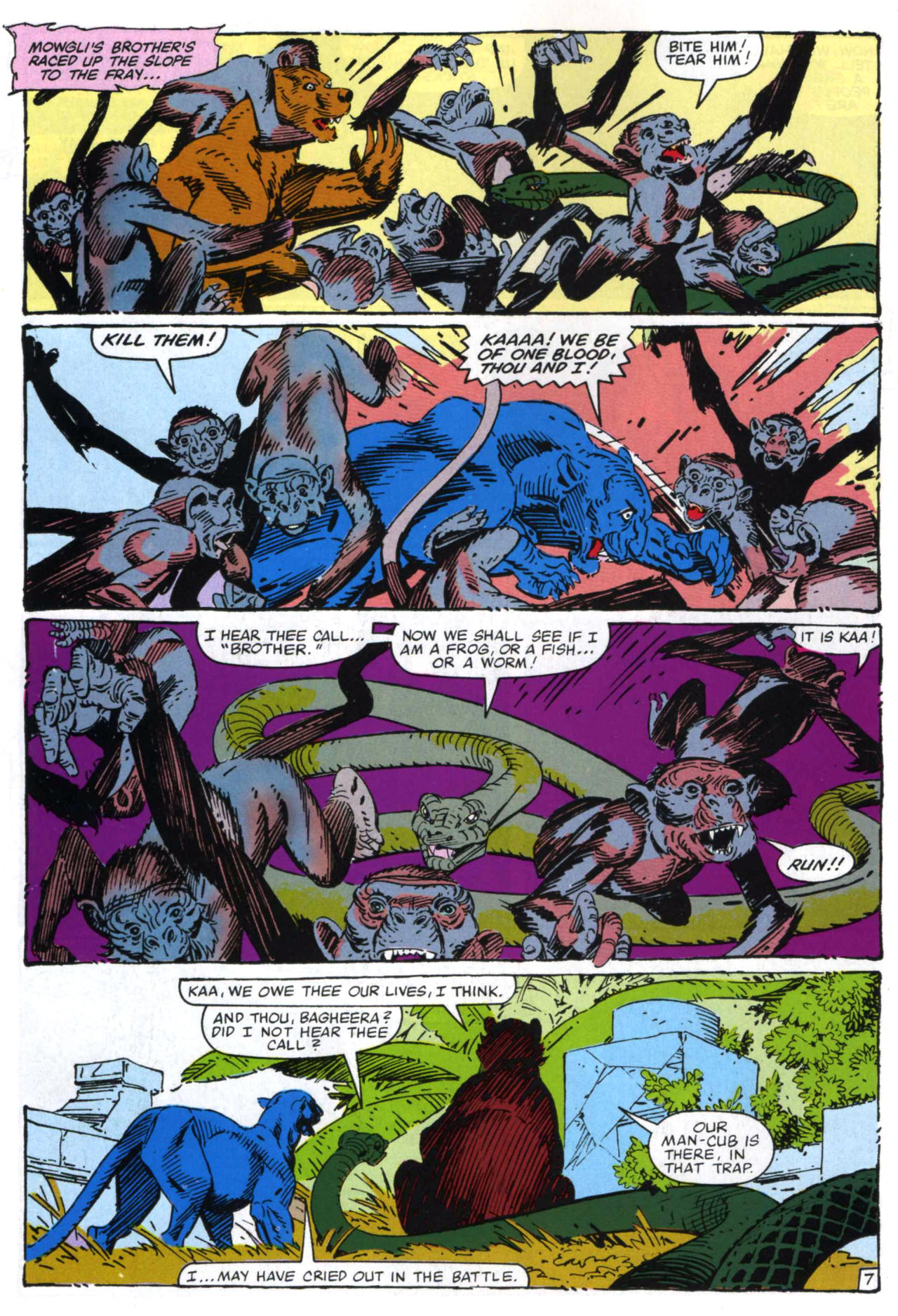 Read online Marvel Illustrated Jungle Book comic -  Issue # Full - 42