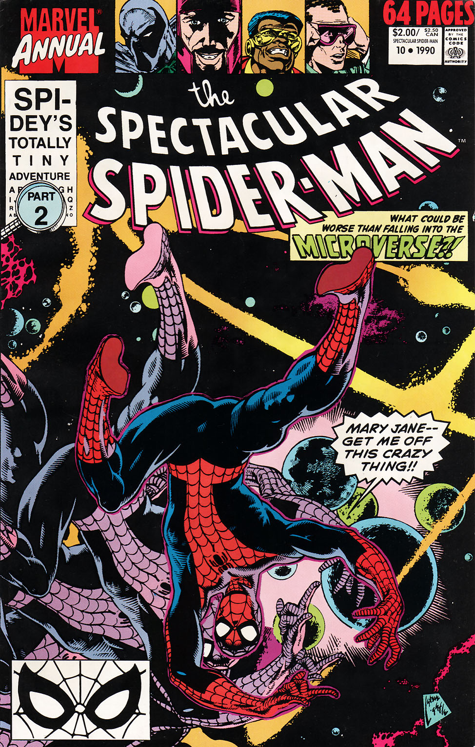 Read online The Spectacular Spider-Man (1976) comic -  Issue # Annual 10 - 1