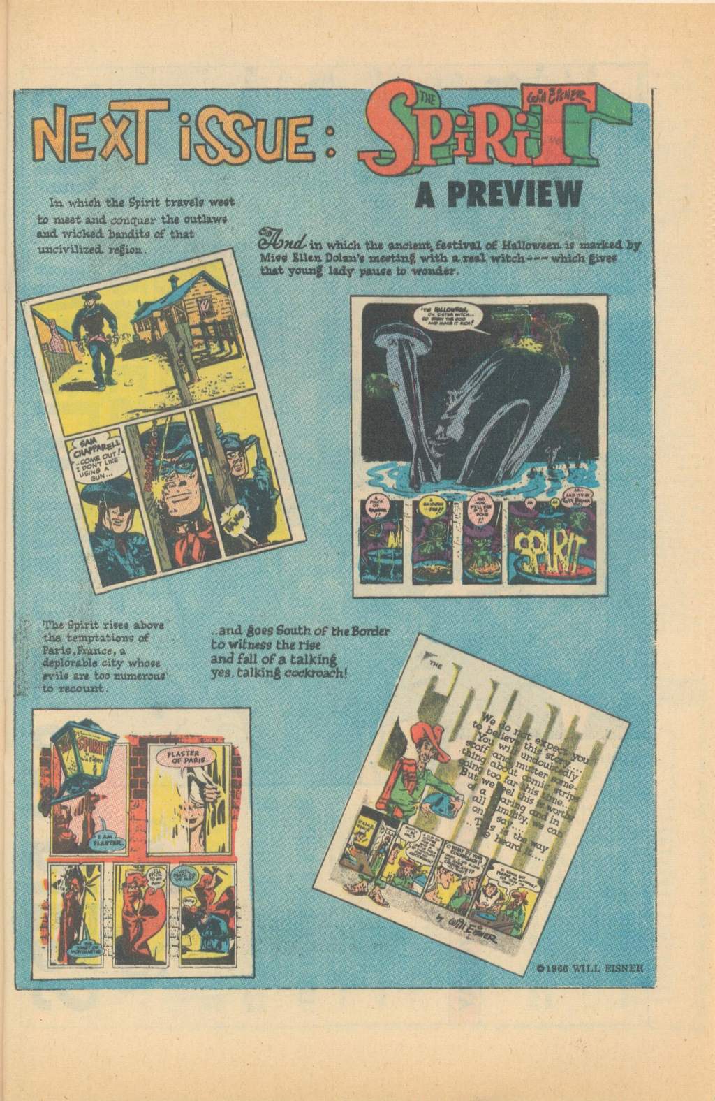 Read online The Spirit (1966) comic -  Issue #1 - 63
