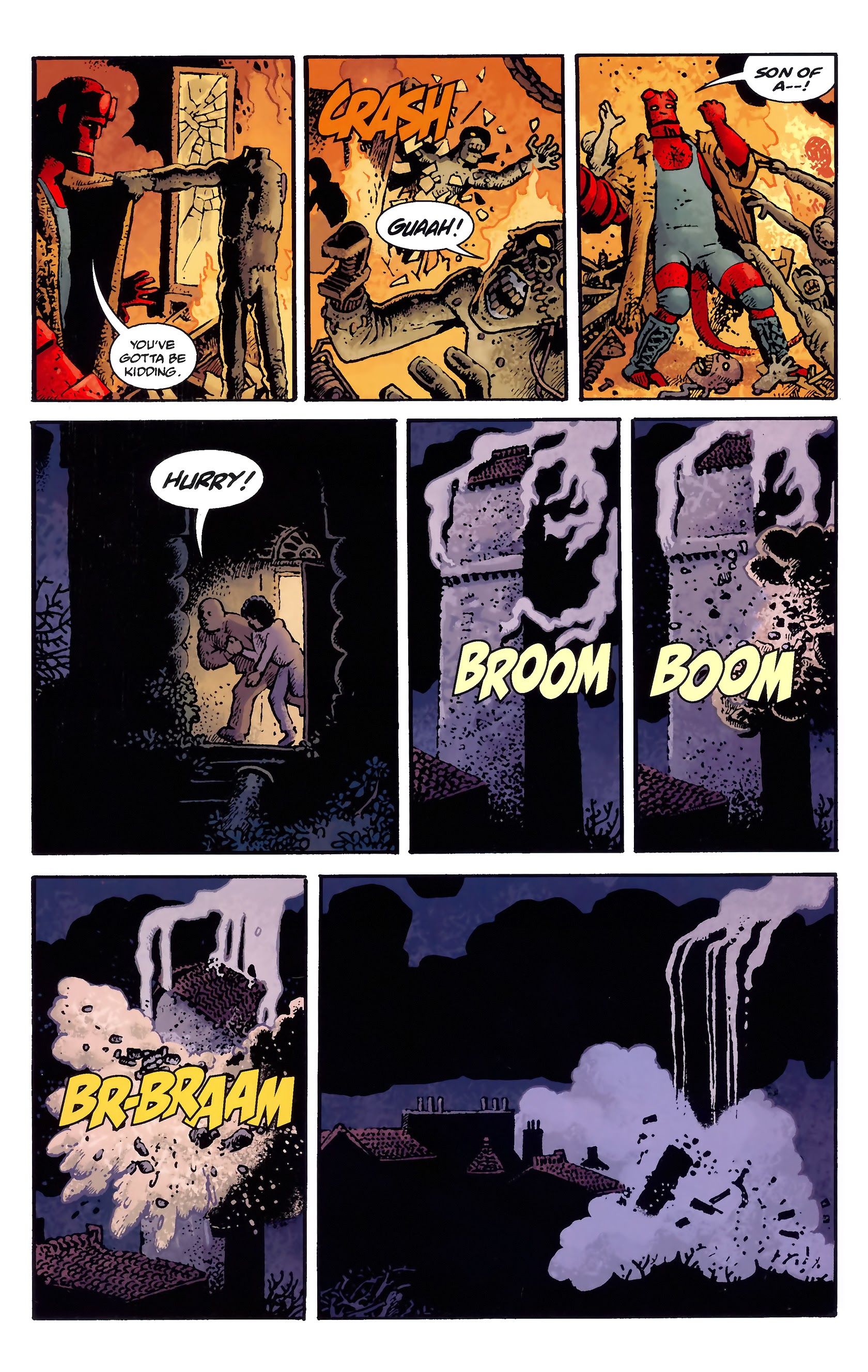 Read online Hellboy: House of the Living Dead comic -  Issue # TPB - 37