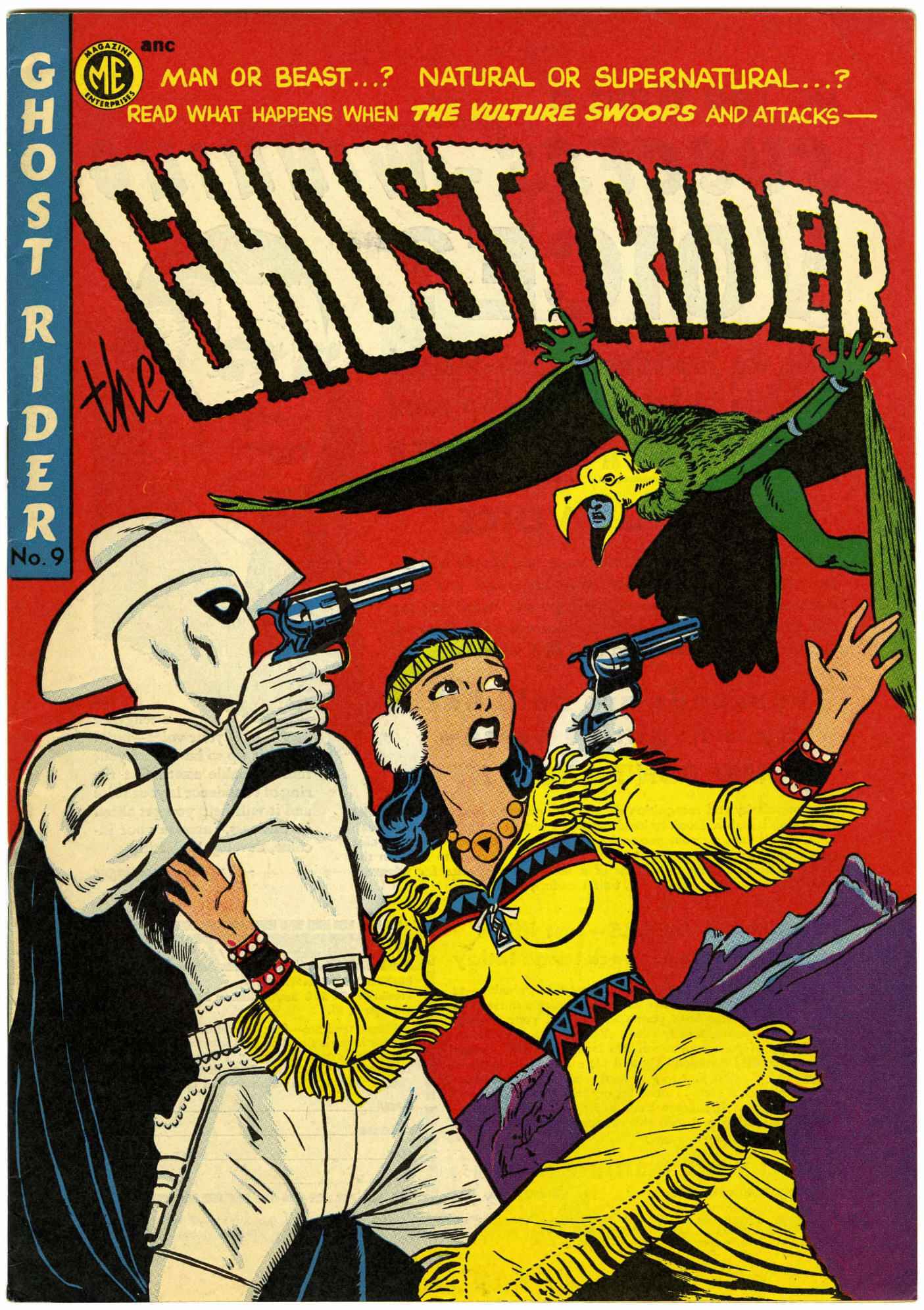 Read online The Ghost Rider (1950) comic -  Issue #9 - 1