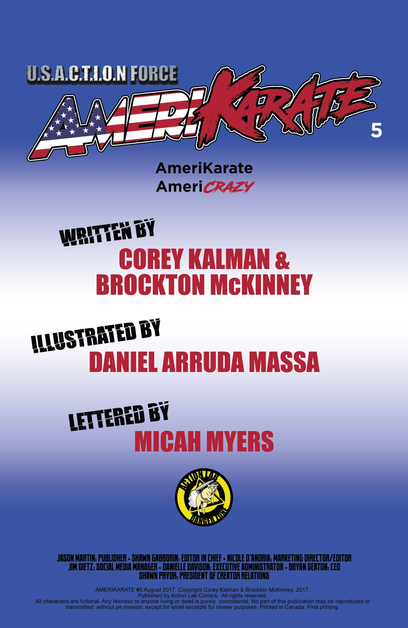 Read online AmeriKarate comic -  Issue #5 - 3