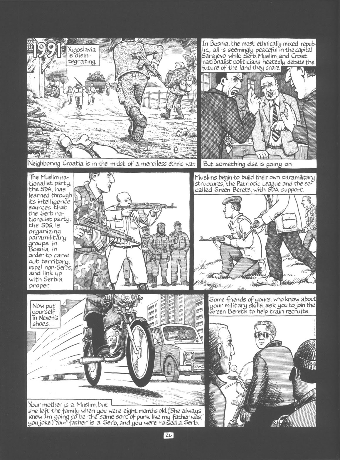 Read online The Fixer: A Story from Sarajevo comic -  Issue # TPB - 30