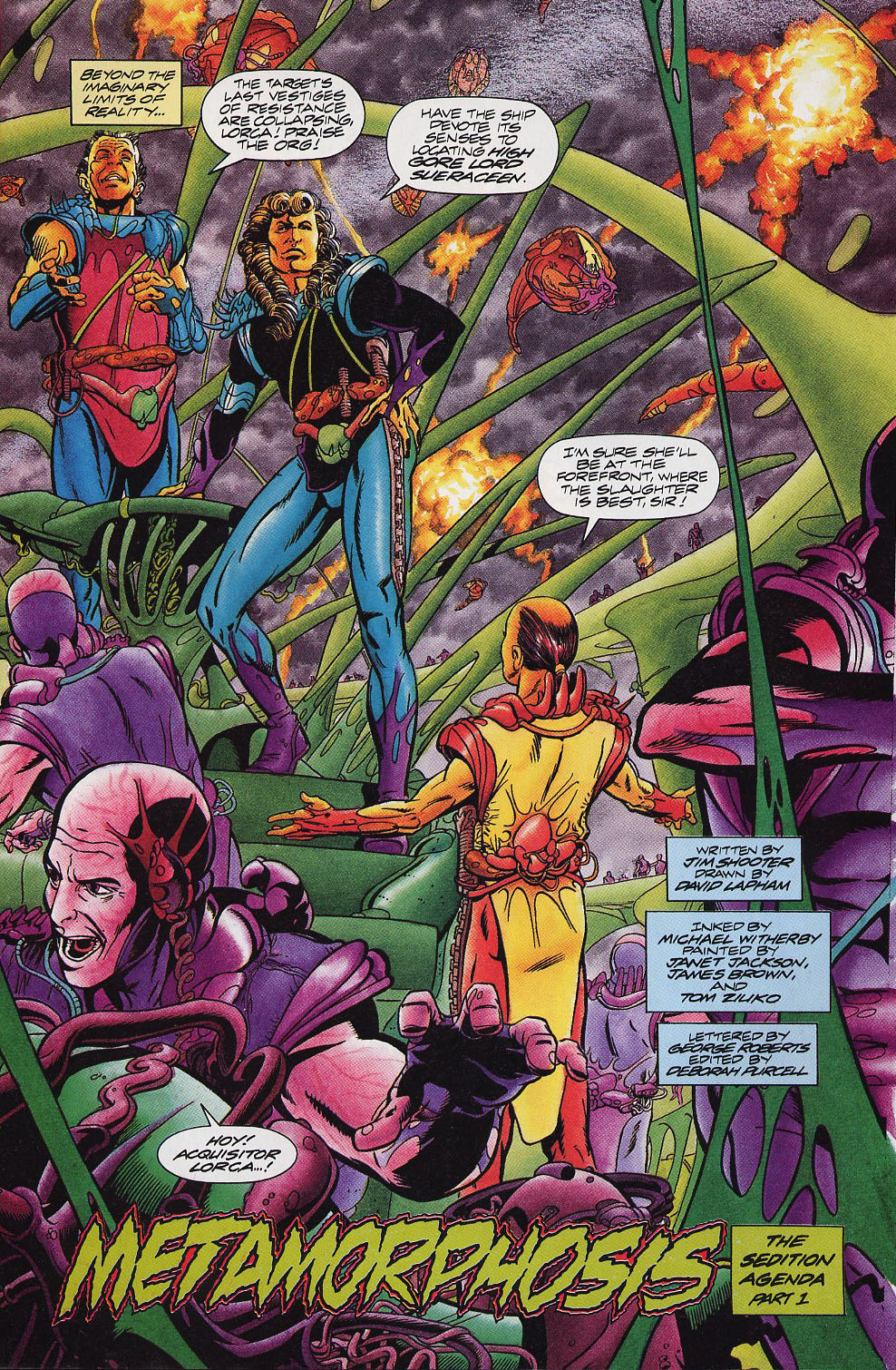 Read online Warriors of Plasm comic -  Issue #1 - 2