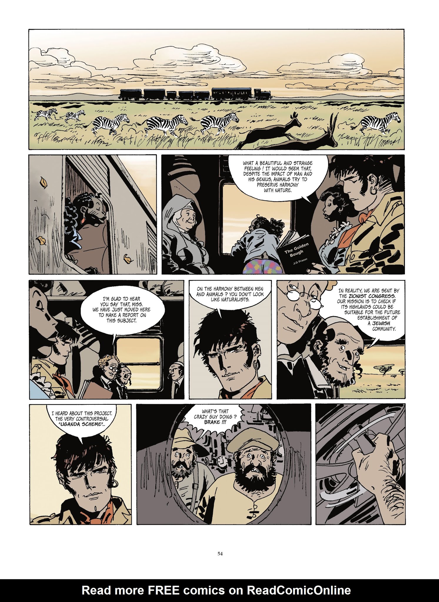 Read online Corto Maltese [GER] comic -  Issue #16 - 54