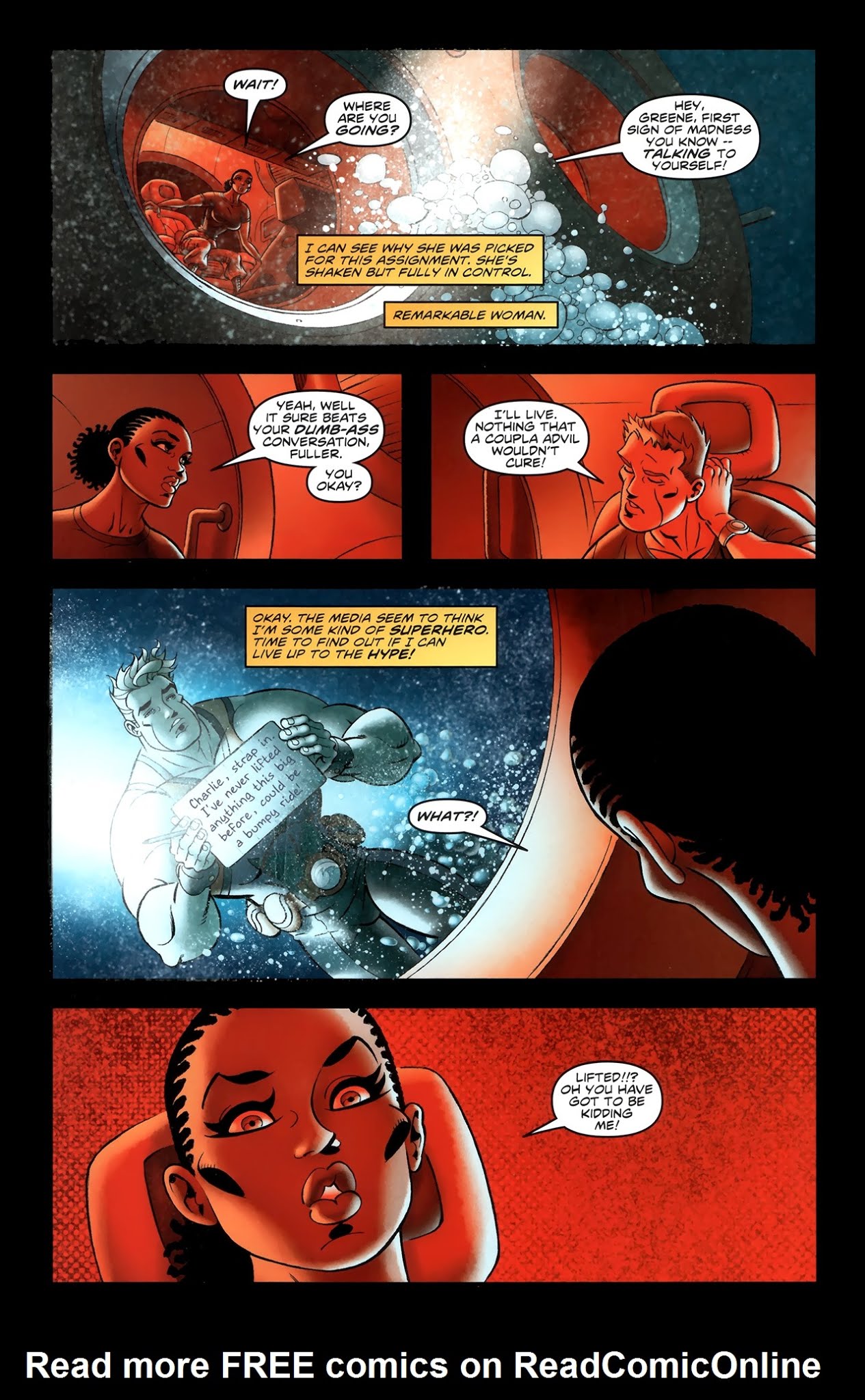 Read online Ian Churchill's Marineman comic -  Issue #4 - 8