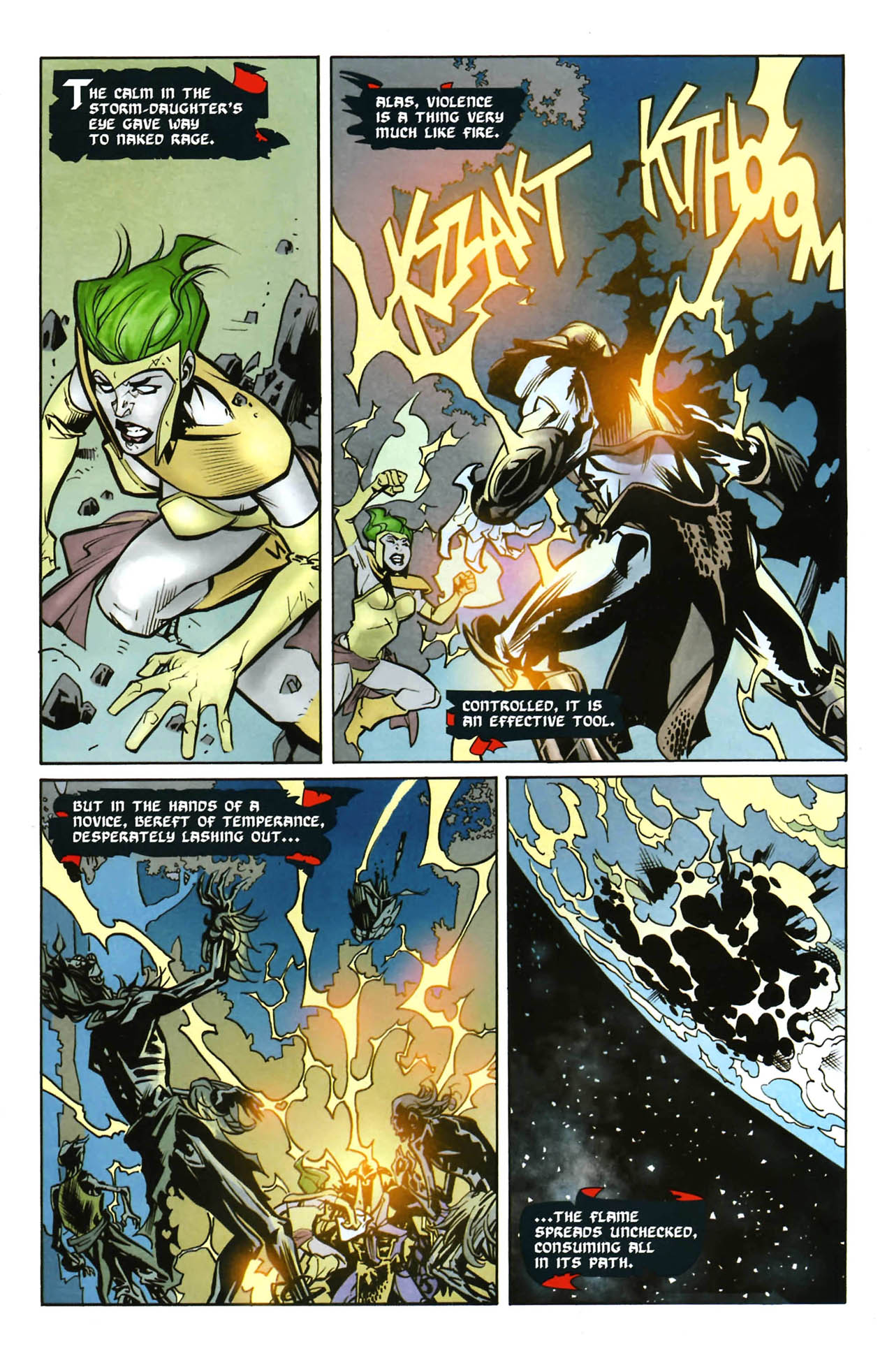 Read online Warlord (2009) comic -  Issue #6 - 26