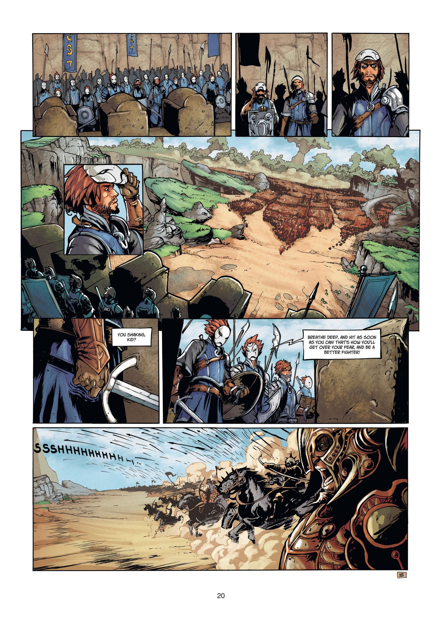 Read online Angor comic -  Issue #3 - 20