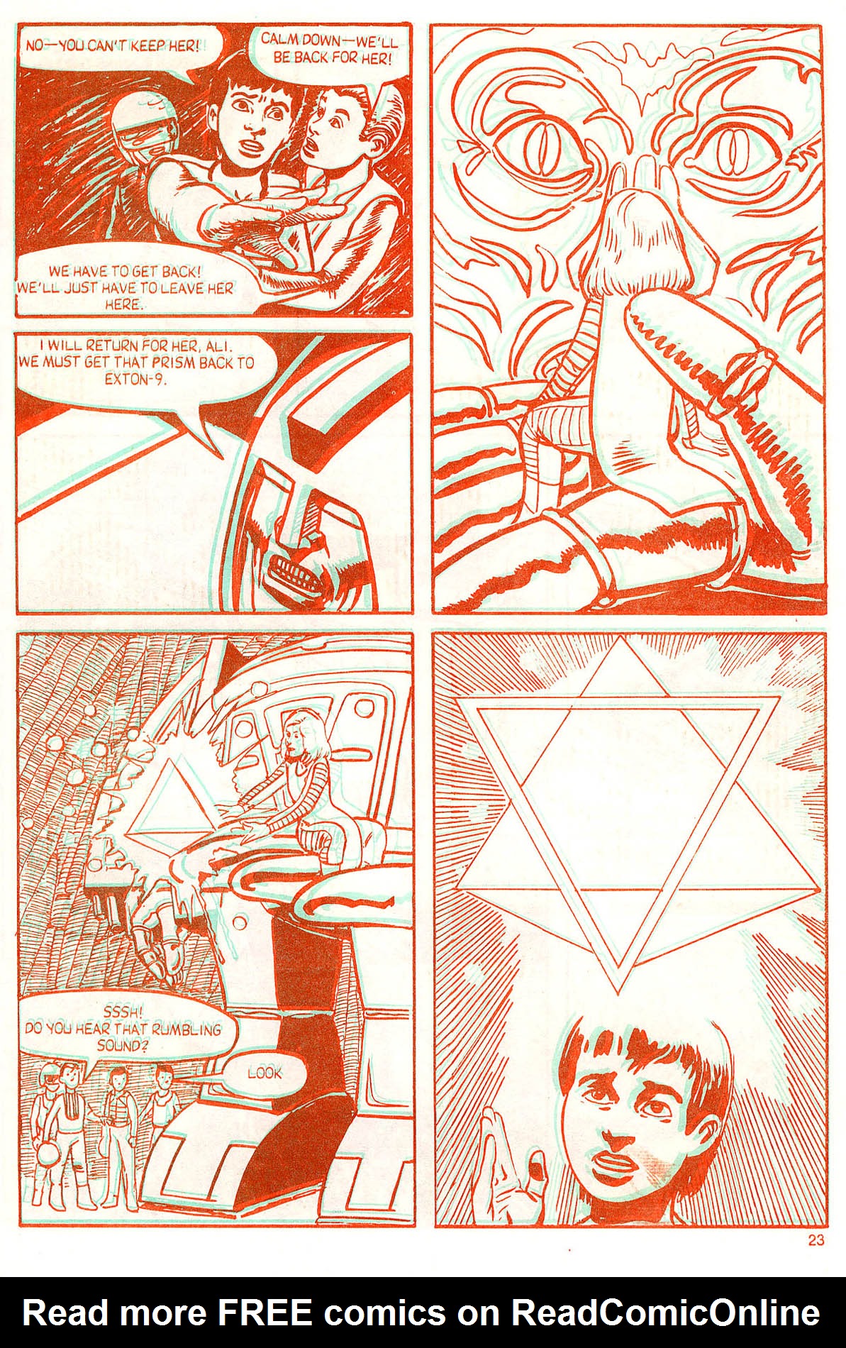 Read online The Transformers in 3-D comic -  Issue #2 - 25