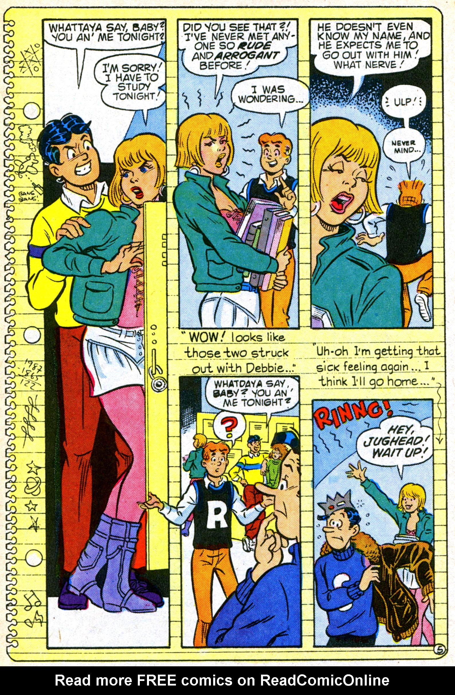 Read online Jughead (1987) comic -  Issue #5 - 7