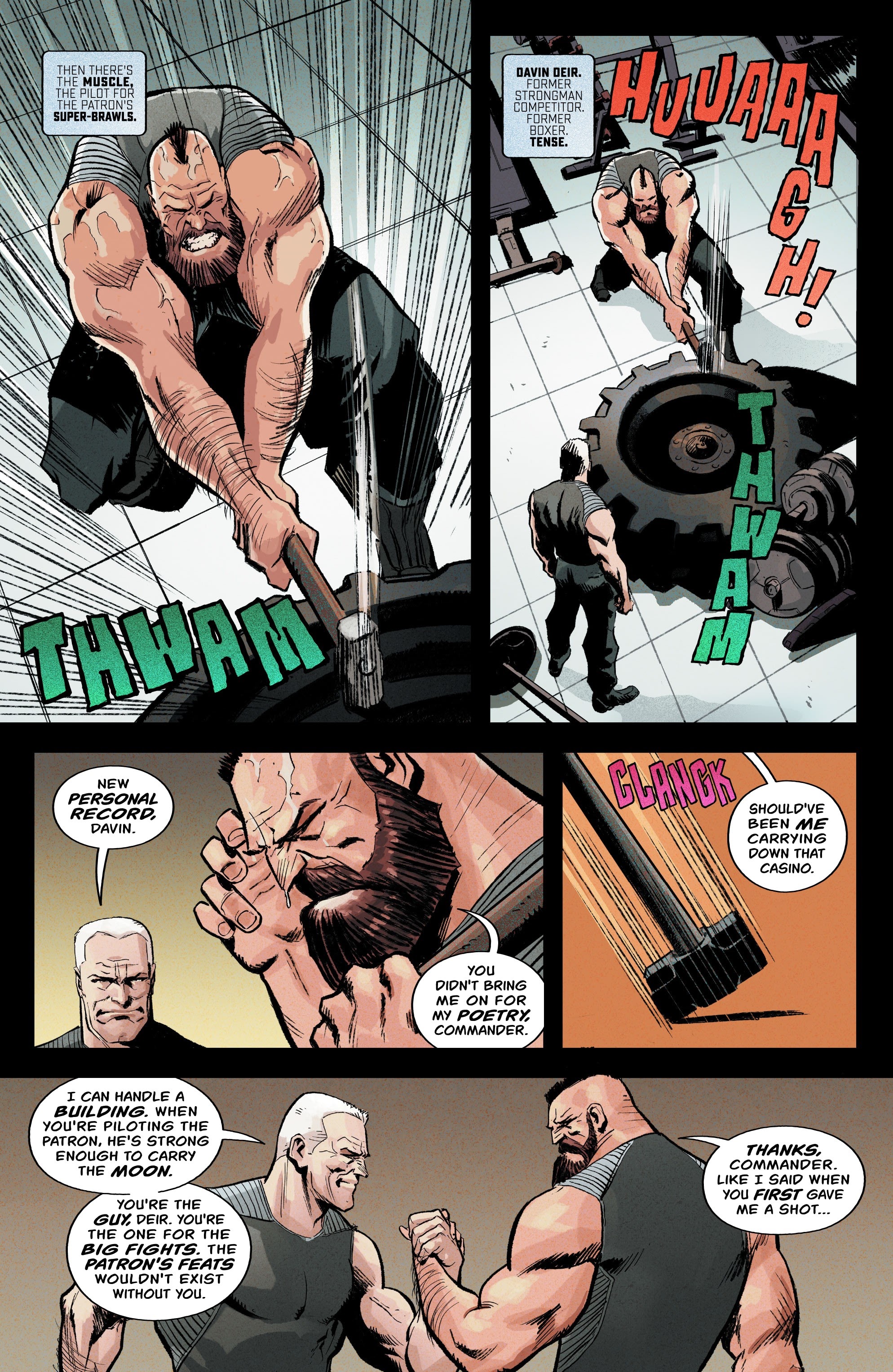 Read online Project Patron comic -  Issue #1 - 16