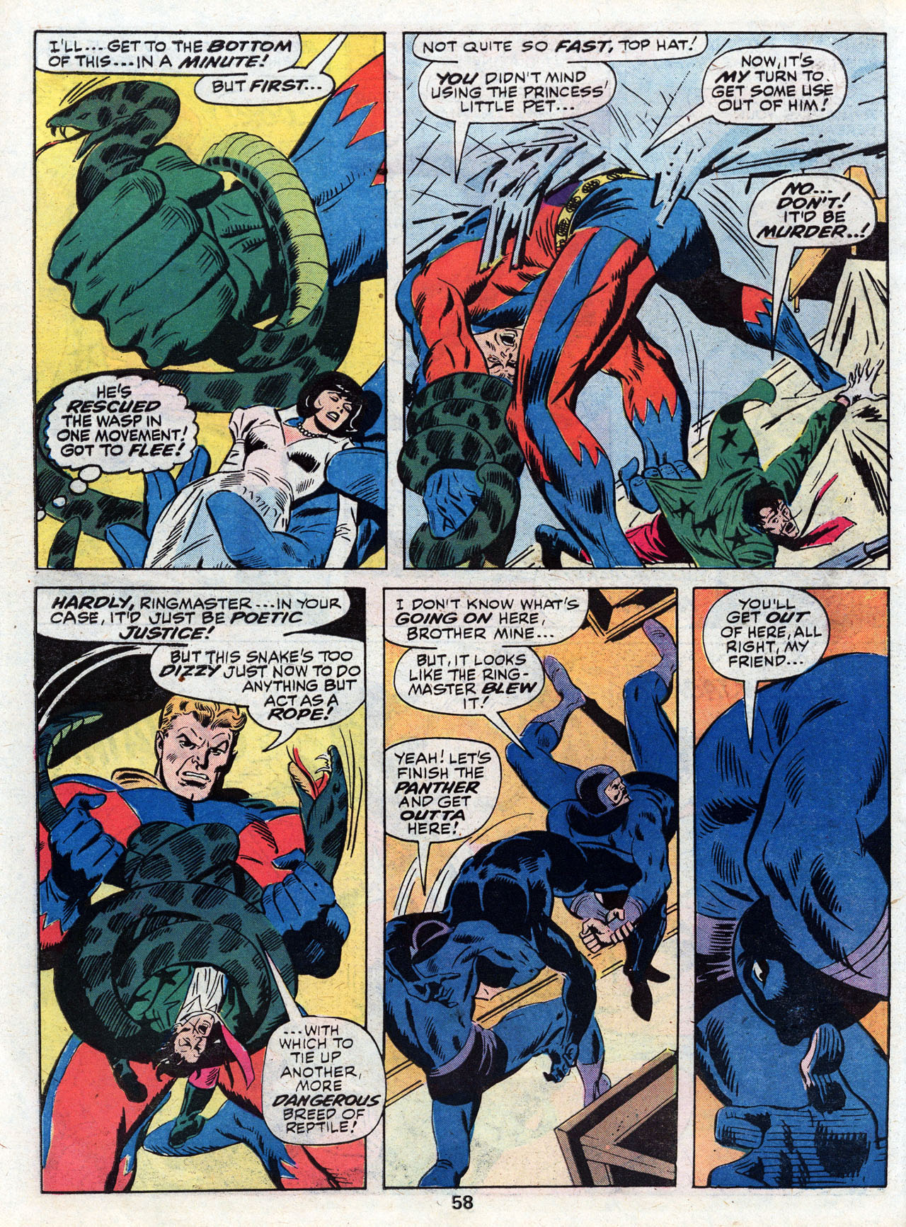 Read online Marvel Treasury Edition comic -  Issue #7 - 58