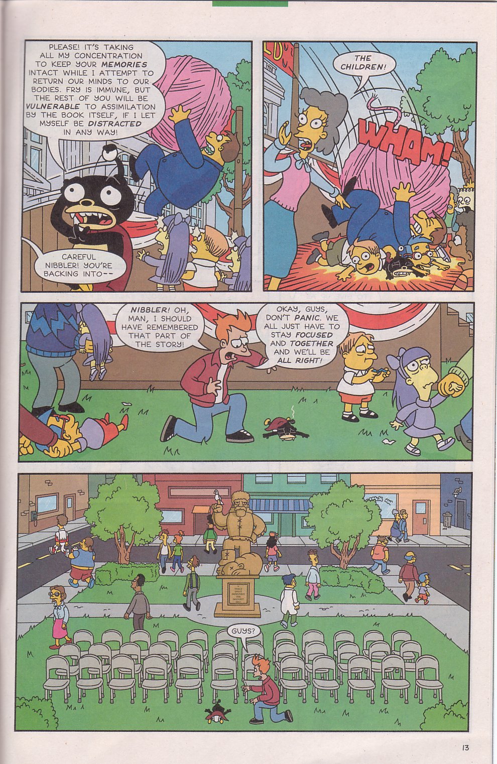Read online The Futurama/Simpsons Infinitely Secret Crossover Crisis comic -  Issue #1 - 15