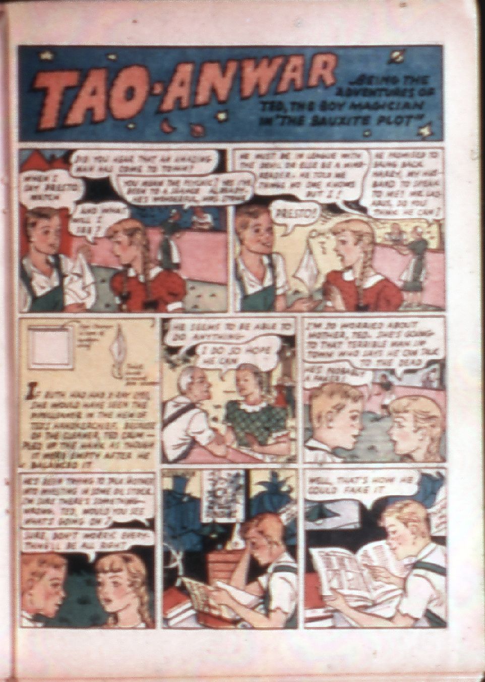 Read online Super-Magician Comics comic -  Issue #4 - 38