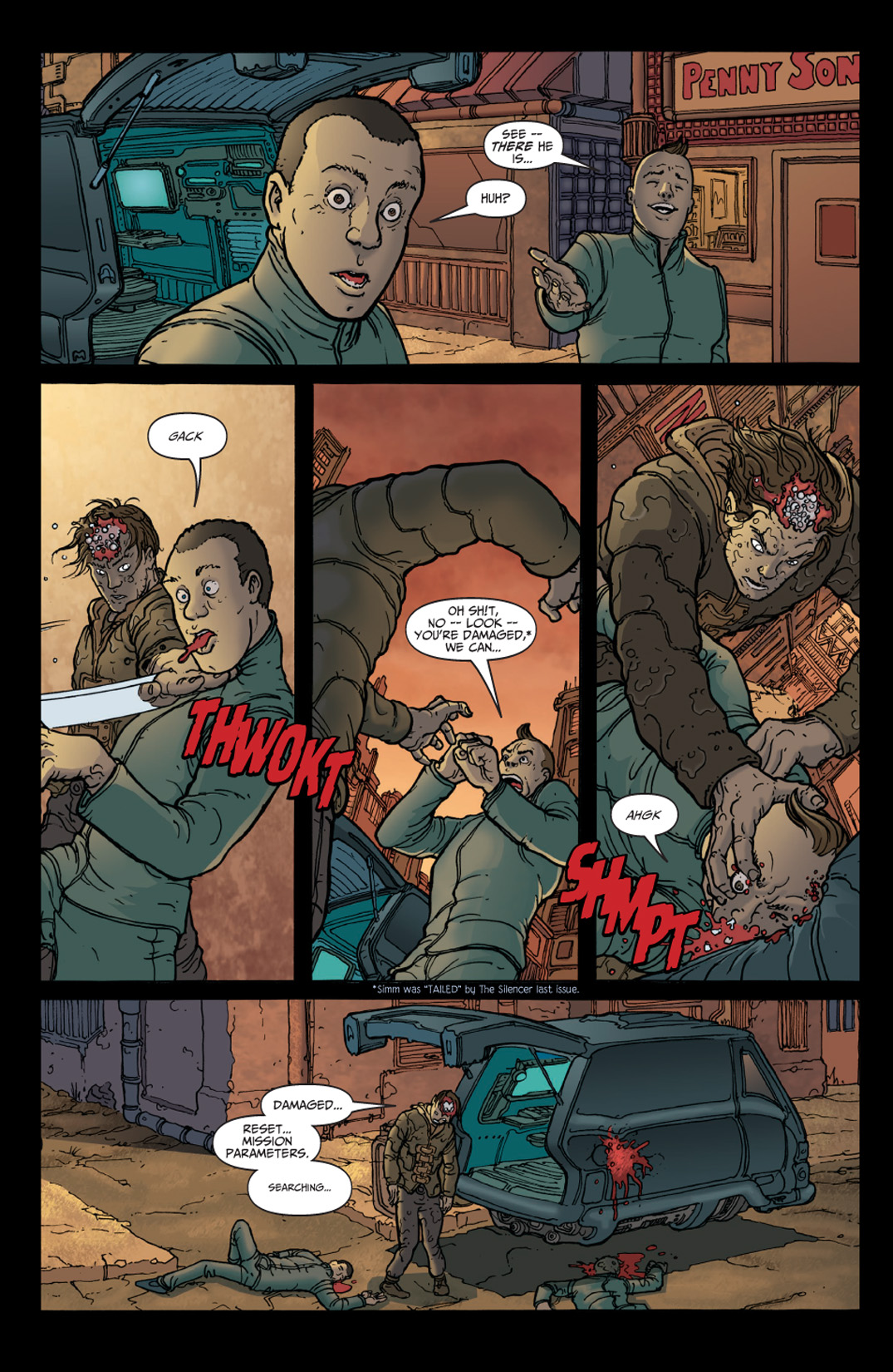 Read online Elephantmen comic -  Issue #24 - 25