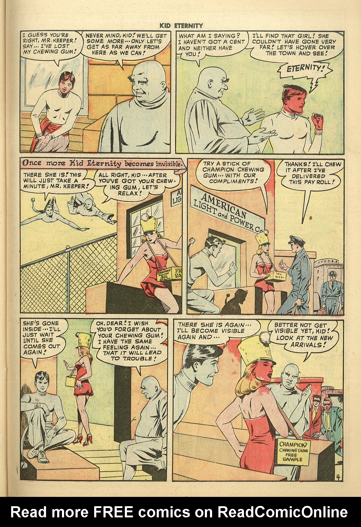 Read online Kid Eternity (1946) comic -  Issue #12 - 39