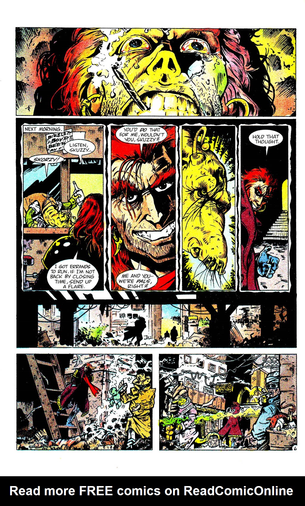 Read online Grimjack comic -  Issue #55 - 8