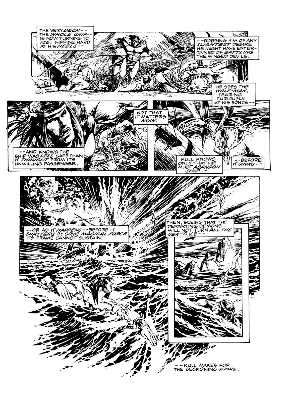 The Savage Sword Of Conan issue 231 - Page 58