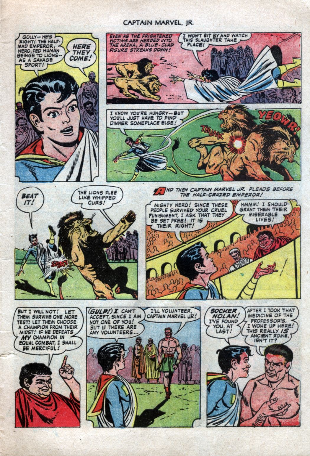 Read online Captain Marvel, Jr. comic -  Issue #112 - 9