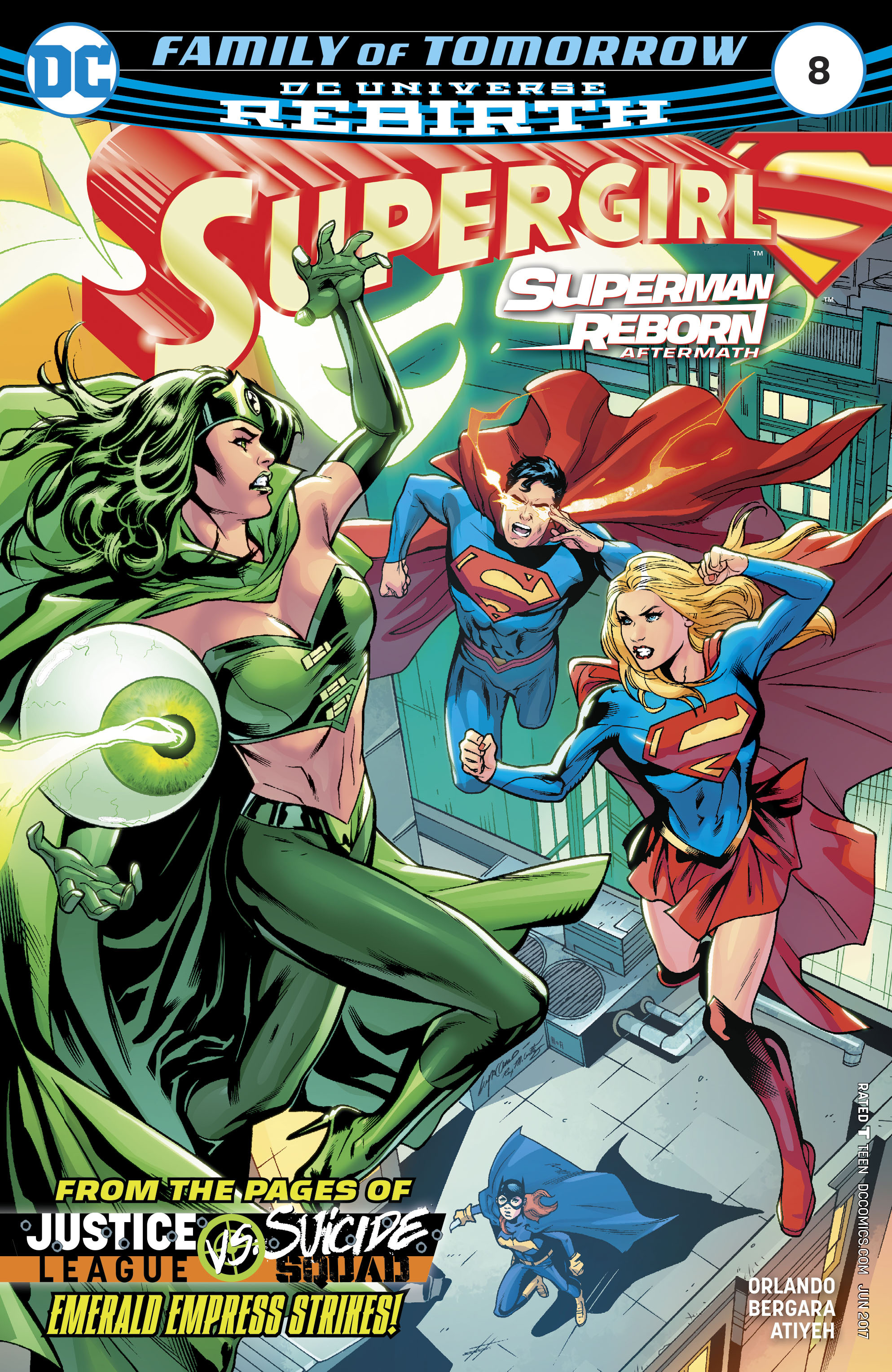 Read online Supergirl (2016) comic -  Issue #8 - 1