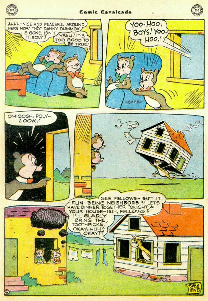 Read online Comic Cavalcade comic -  Issue #35 - 34