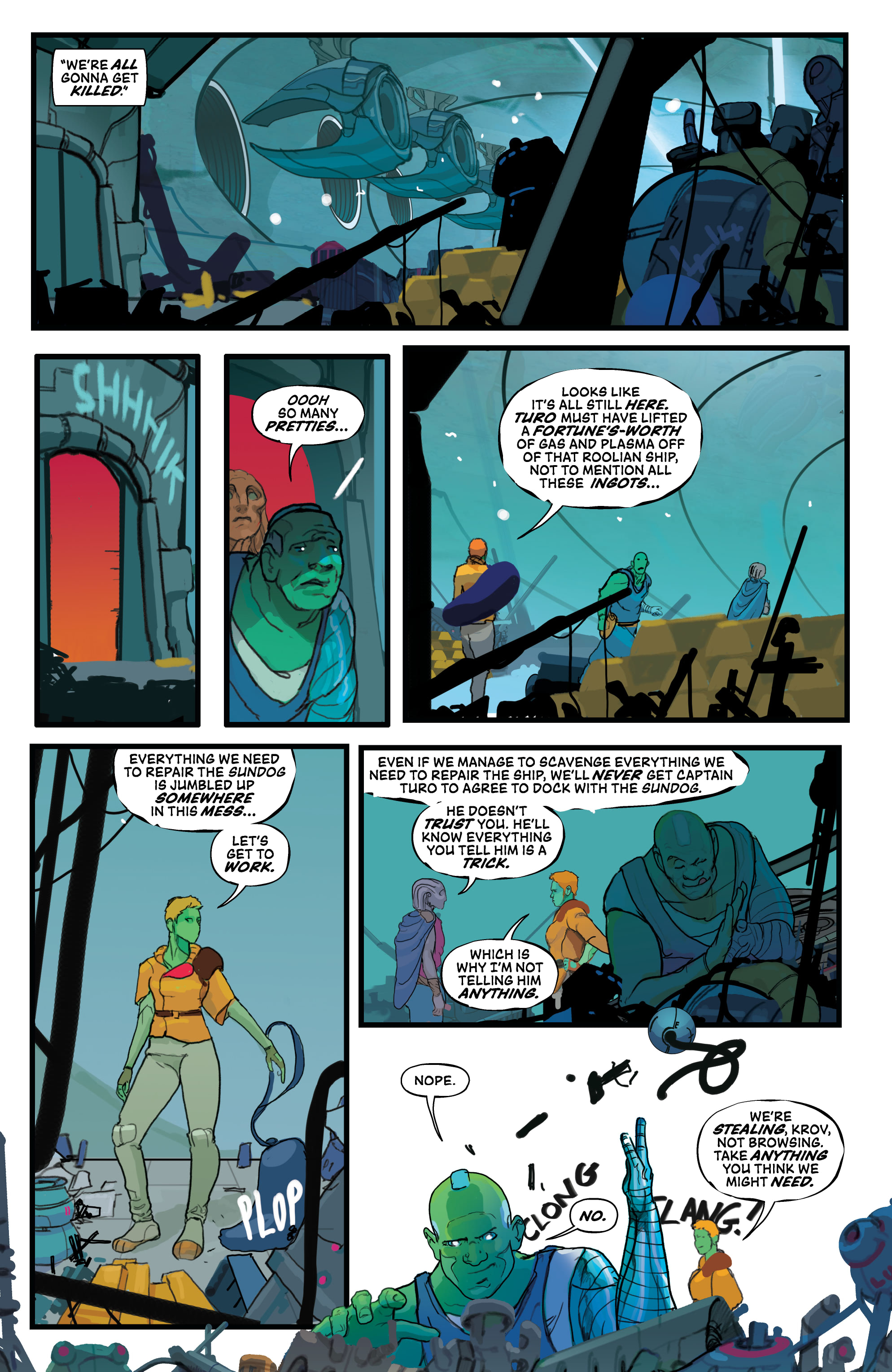 Read online Invisible Kingdom comic -  Issue #9 - 4