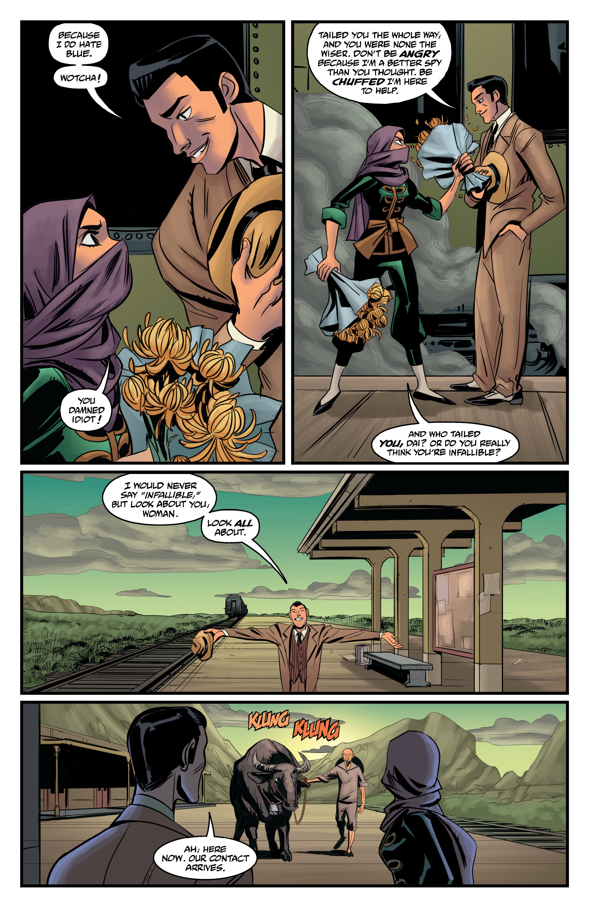 Read online Crimson Lotus comic -  Issue #4 - 14