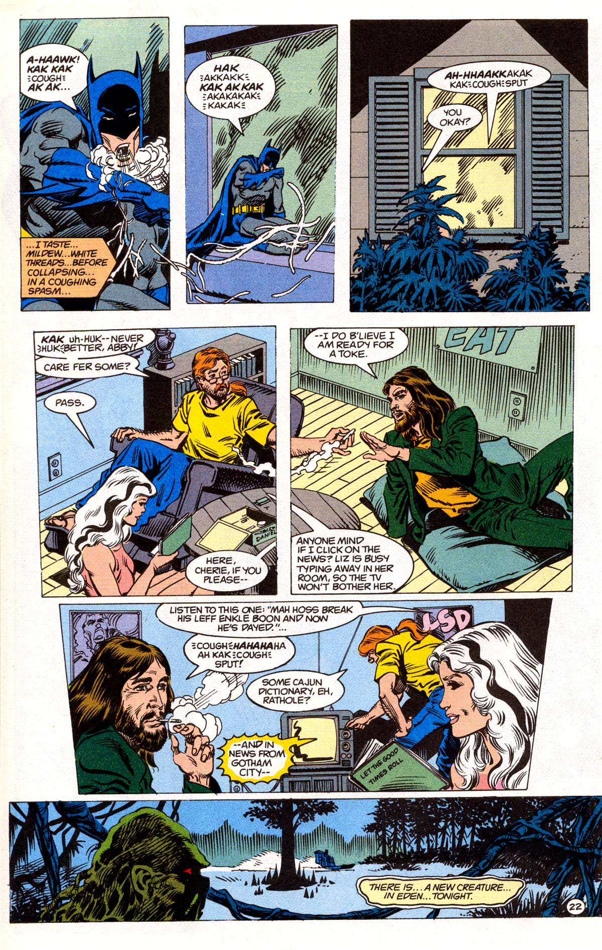 Read online Swamp Thing (1982) comic -  Issue # _Annual 4 - 23