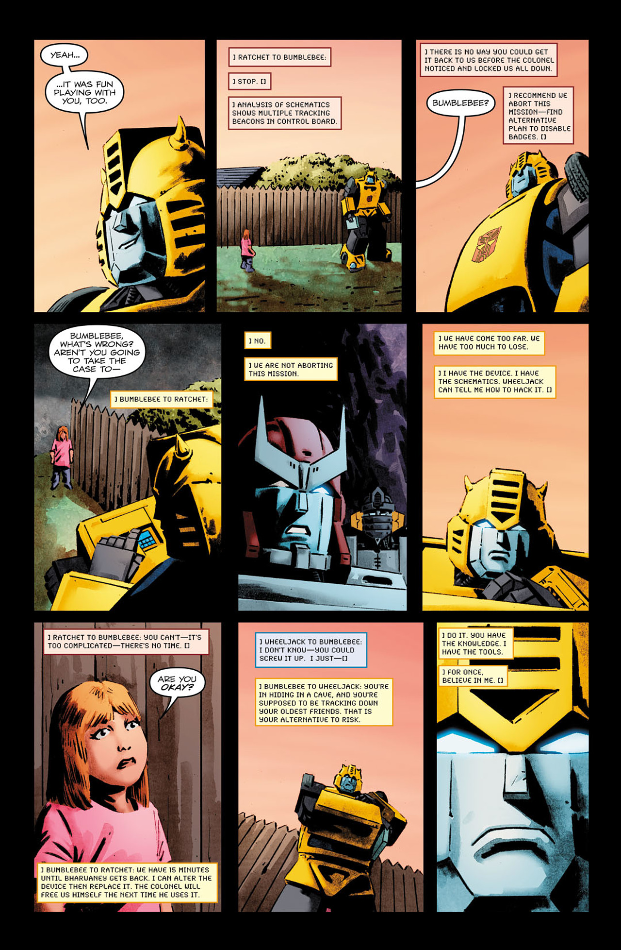 Read online The Transformers: Bumblebee comic -  Issue #3 - 21